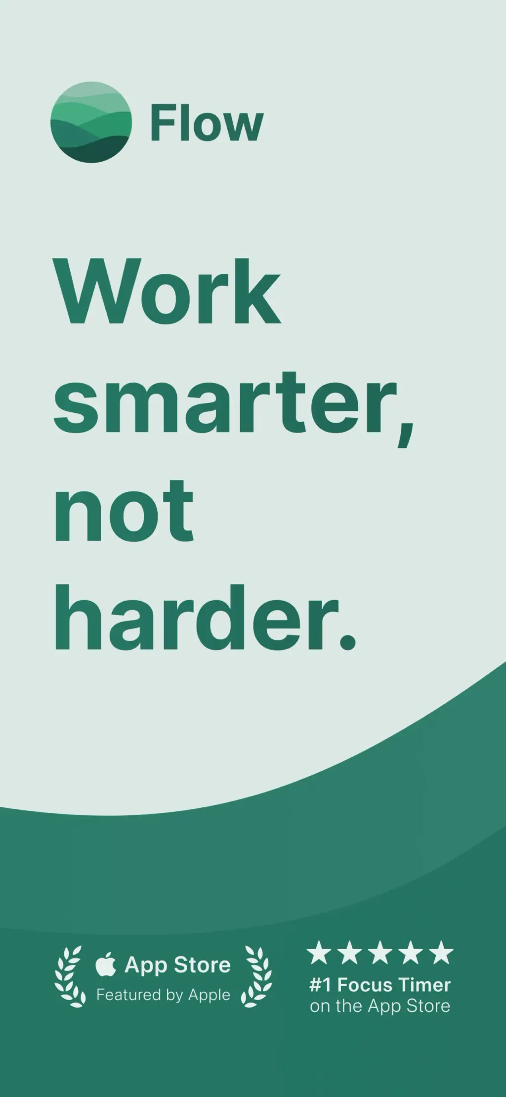 Flow: Focus & Pomodoro Timer App Store screenshot 1