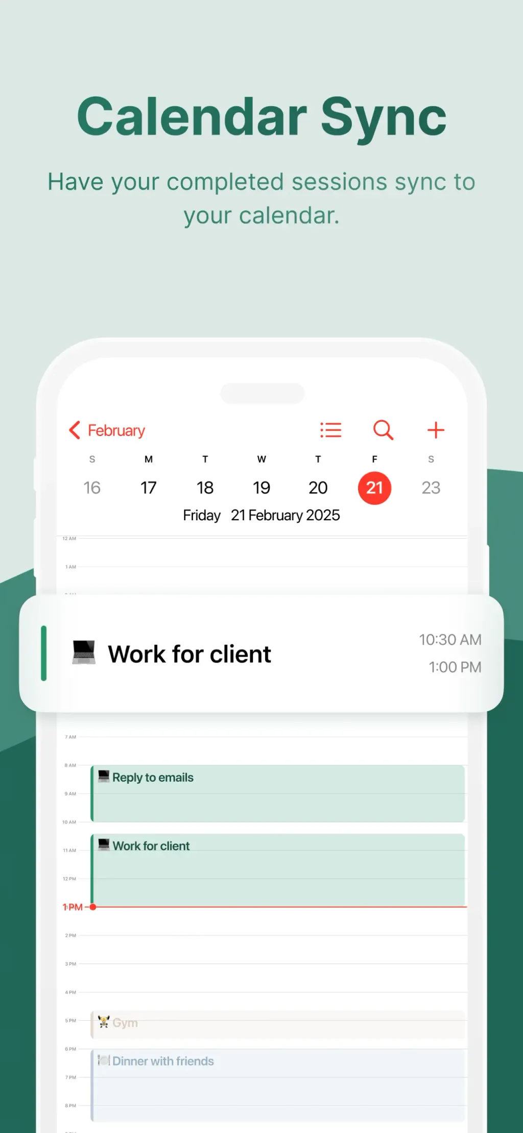 Flow: Focus & Pomodoro Timer App Store screenshot 6
