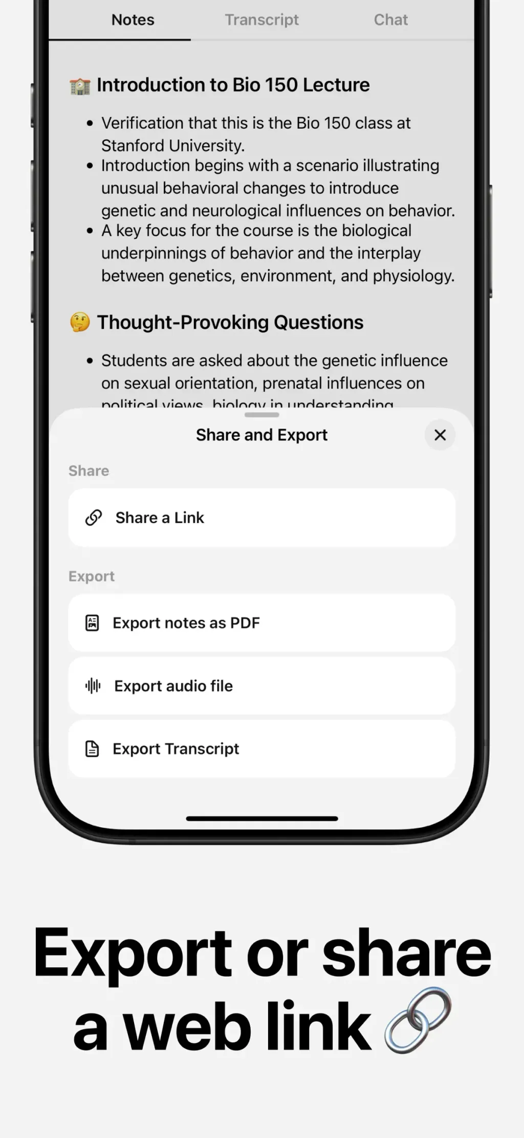 Flownote - AI Note Taker App Store screenshot 6