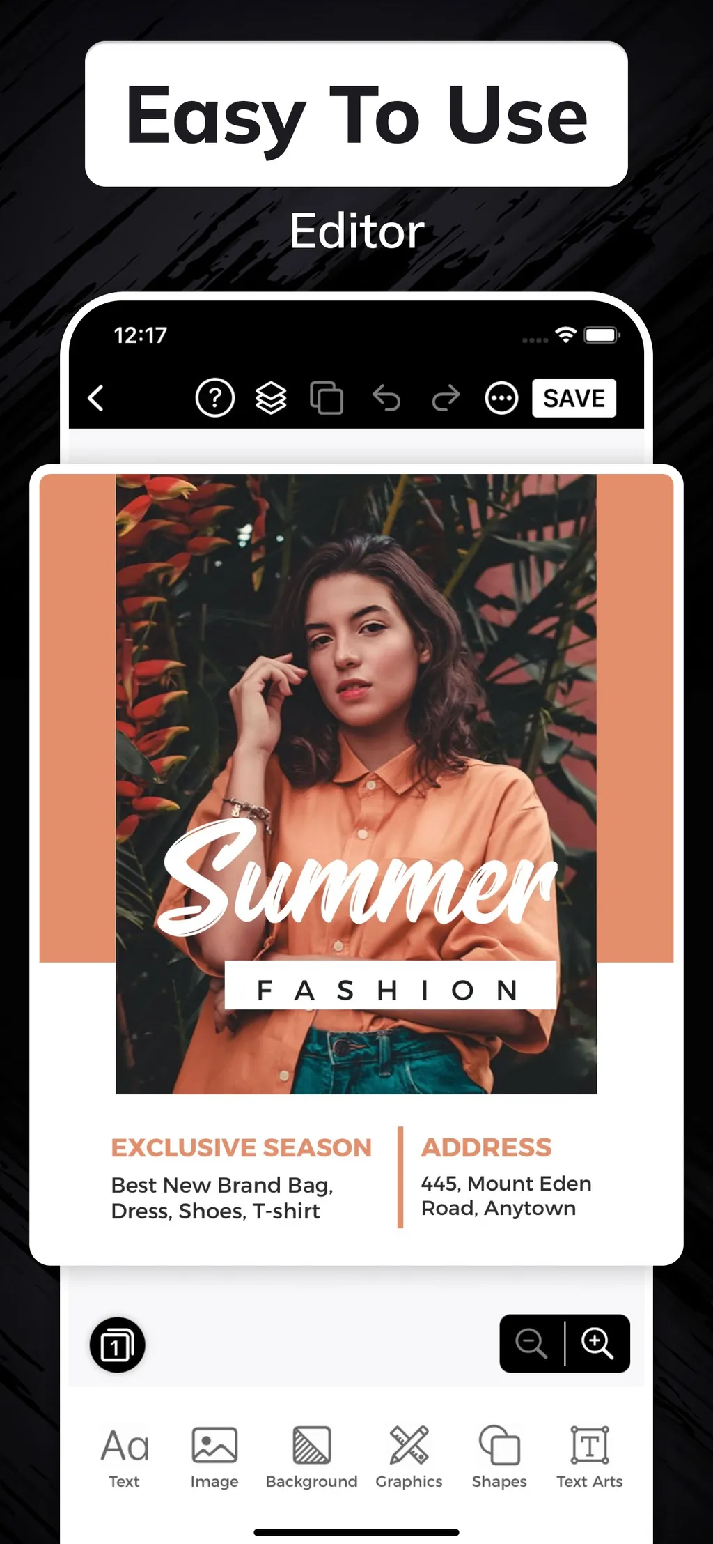 Flyer Maker + Poster Maker App Store screenshot 3