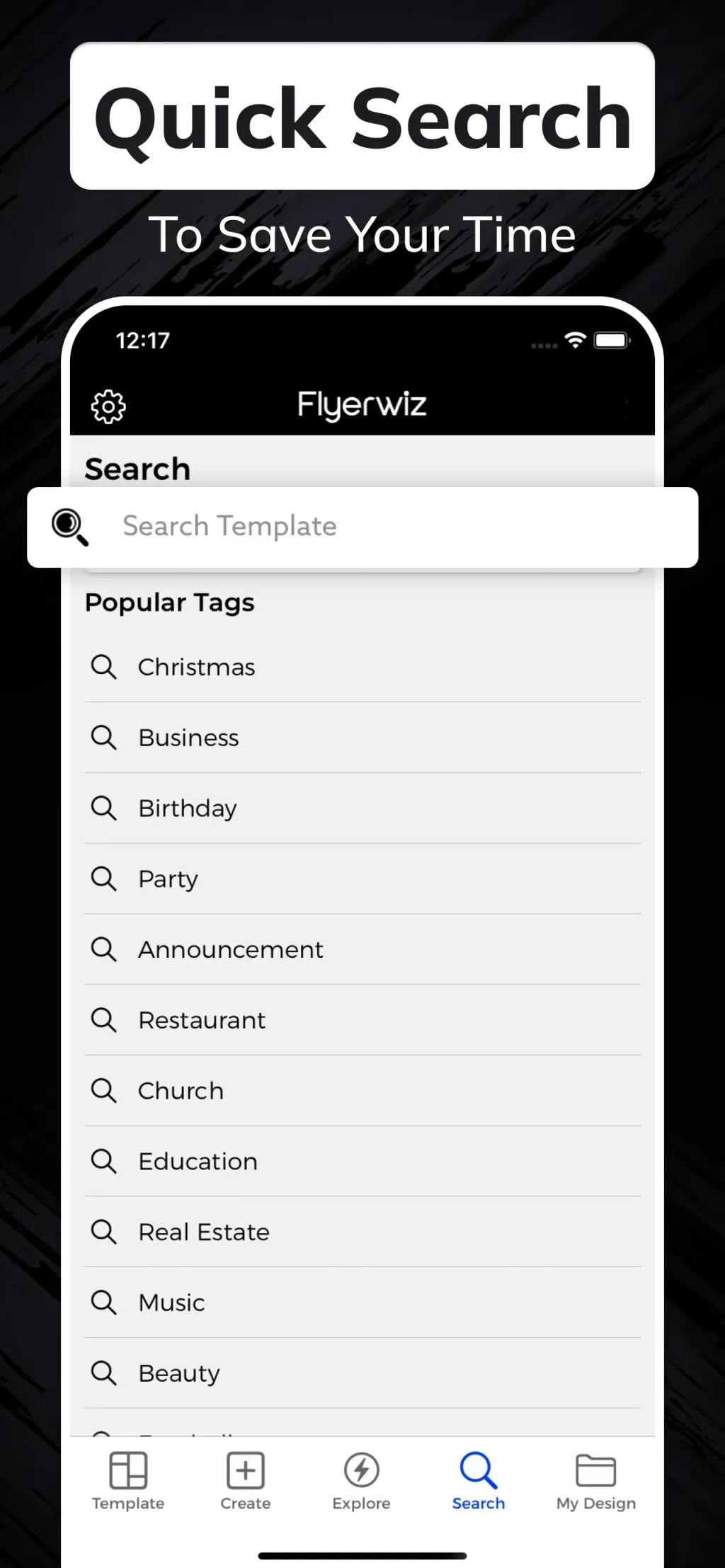 Flyer Maker + Poster Maker App Store screenshot 5
