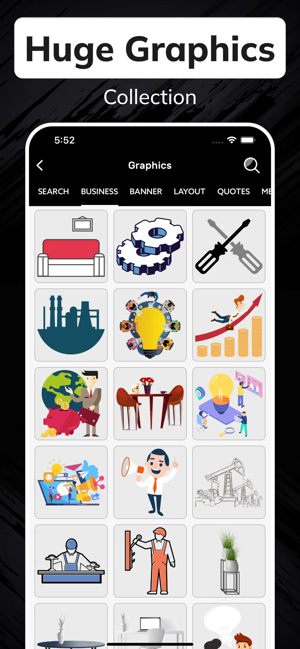 Flyer Maker + Poster Maker App Store screenshot 9