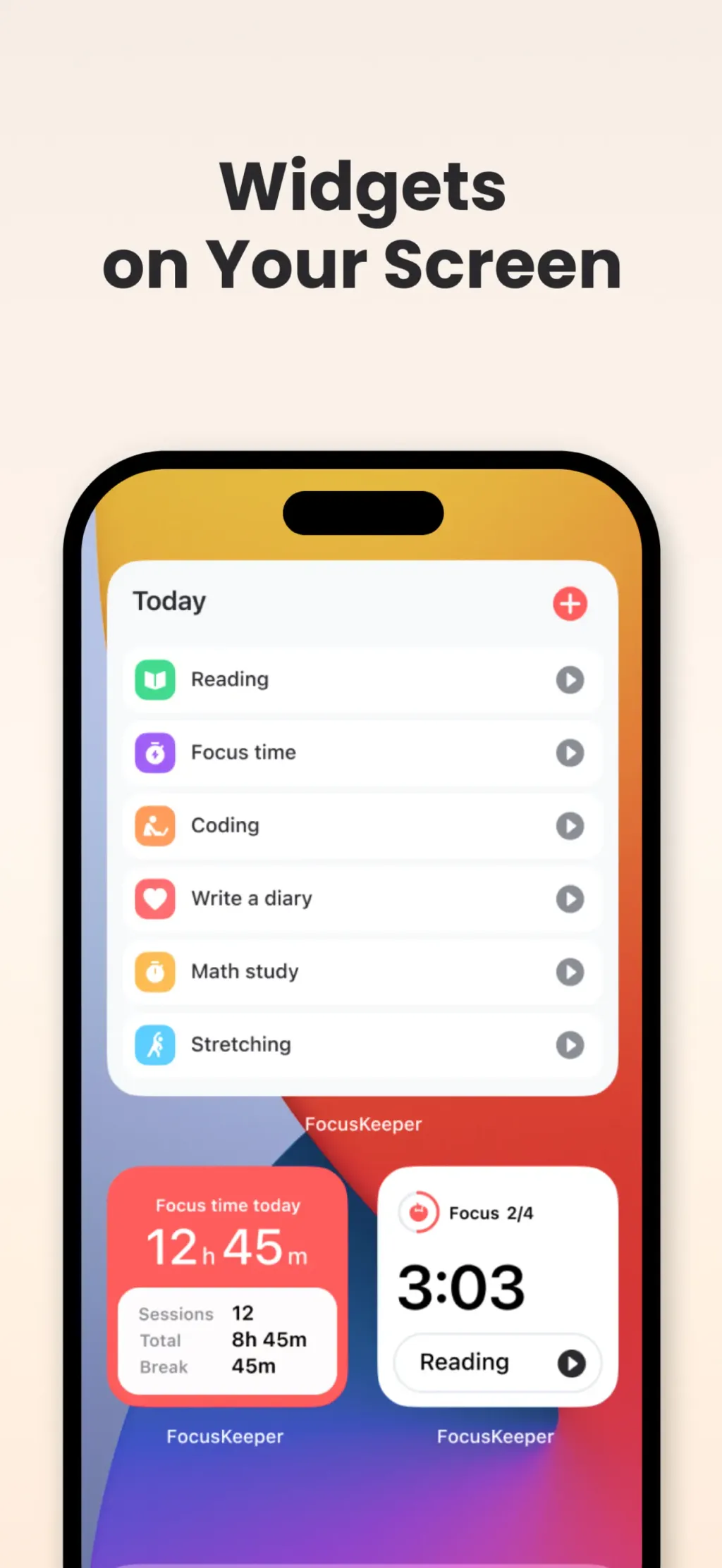 Focus Keeper - Pomodoro Timer App Store screenshot 5