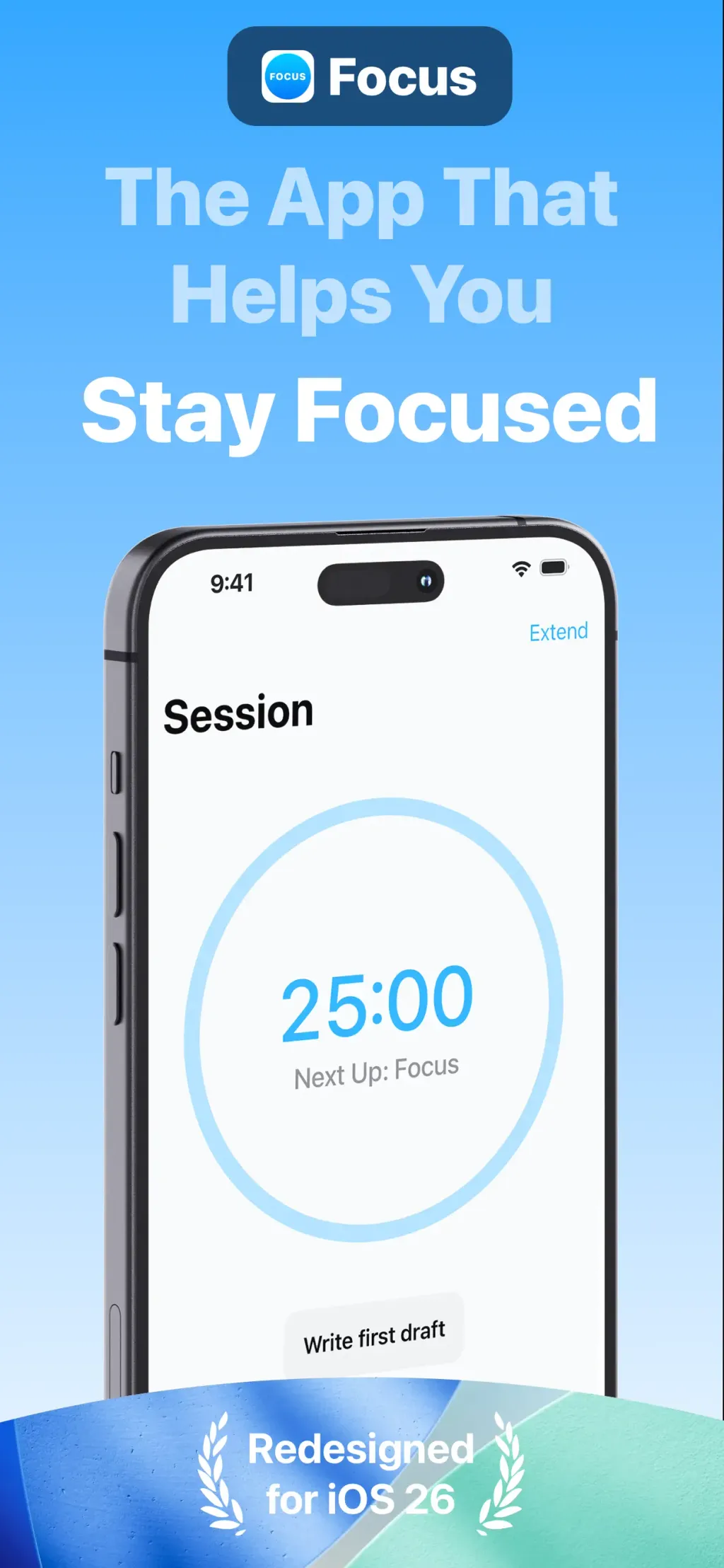 Focus - Timer for Productivity screenshot 5