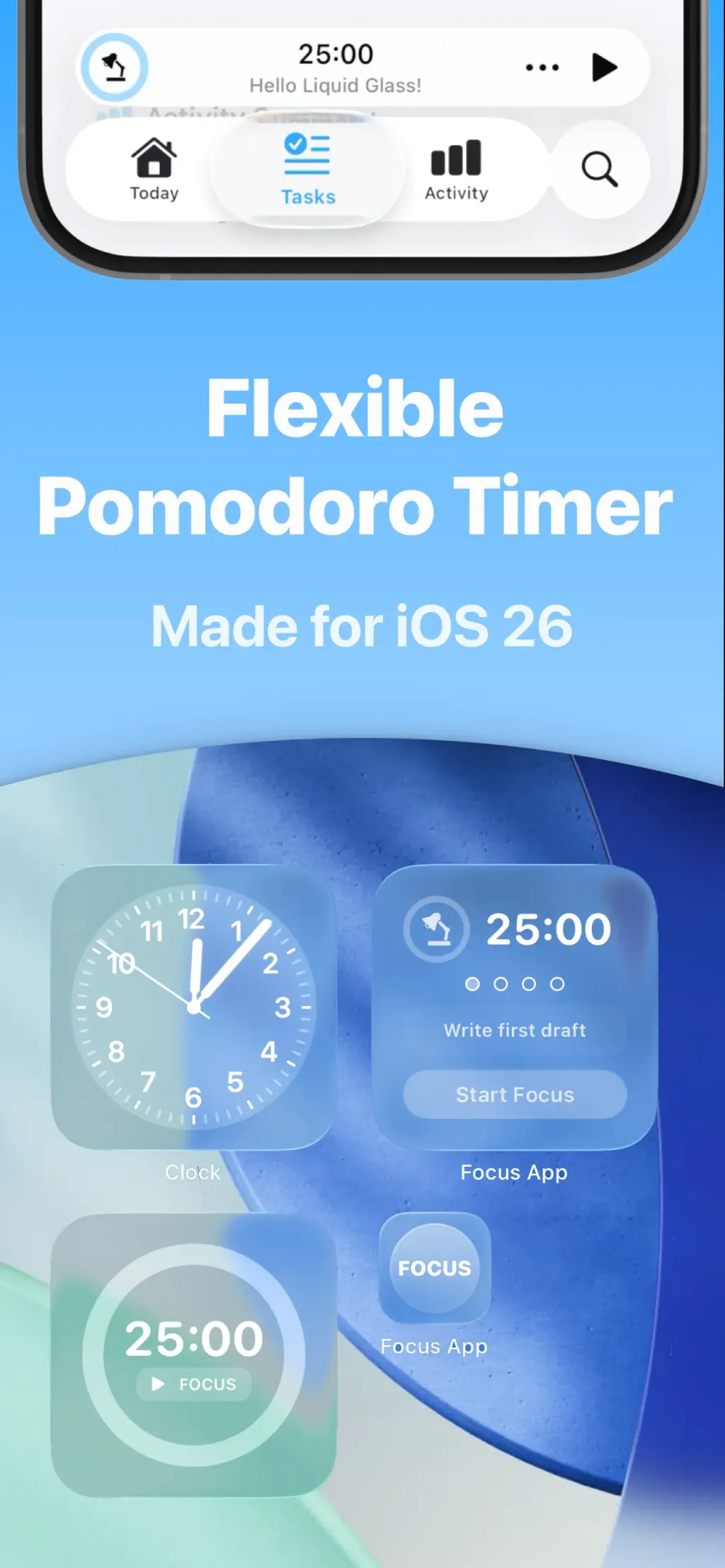 Focus - Timer for Productivity screenshot 4