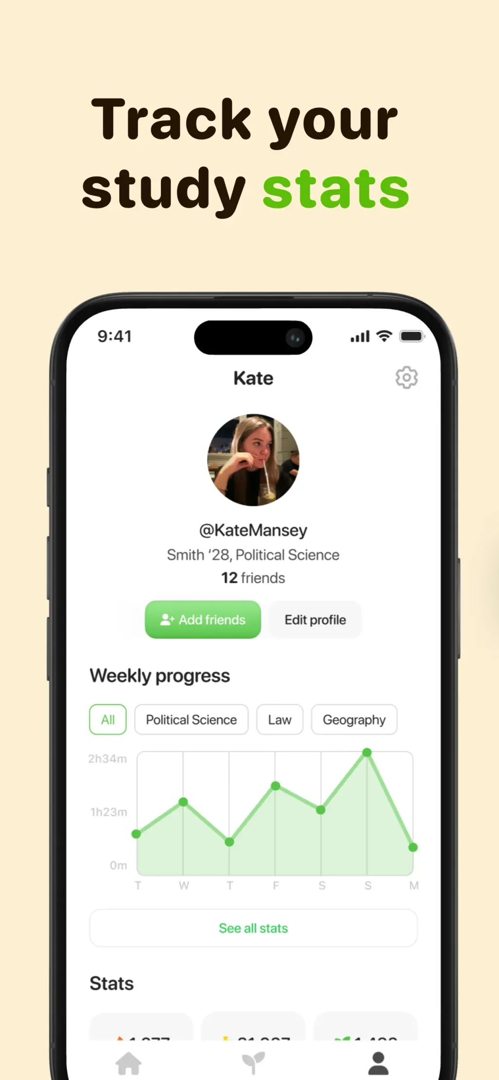 Focus Tree: Timer & Flashcards App Store screenshot 6