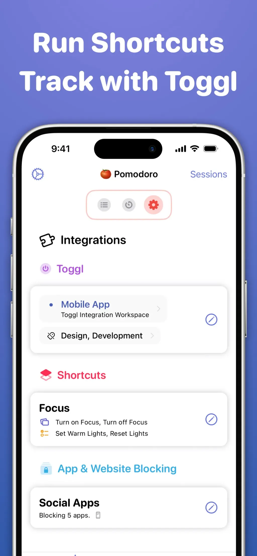 Focused Work - Pomodoro Timer App Store screenshot 10