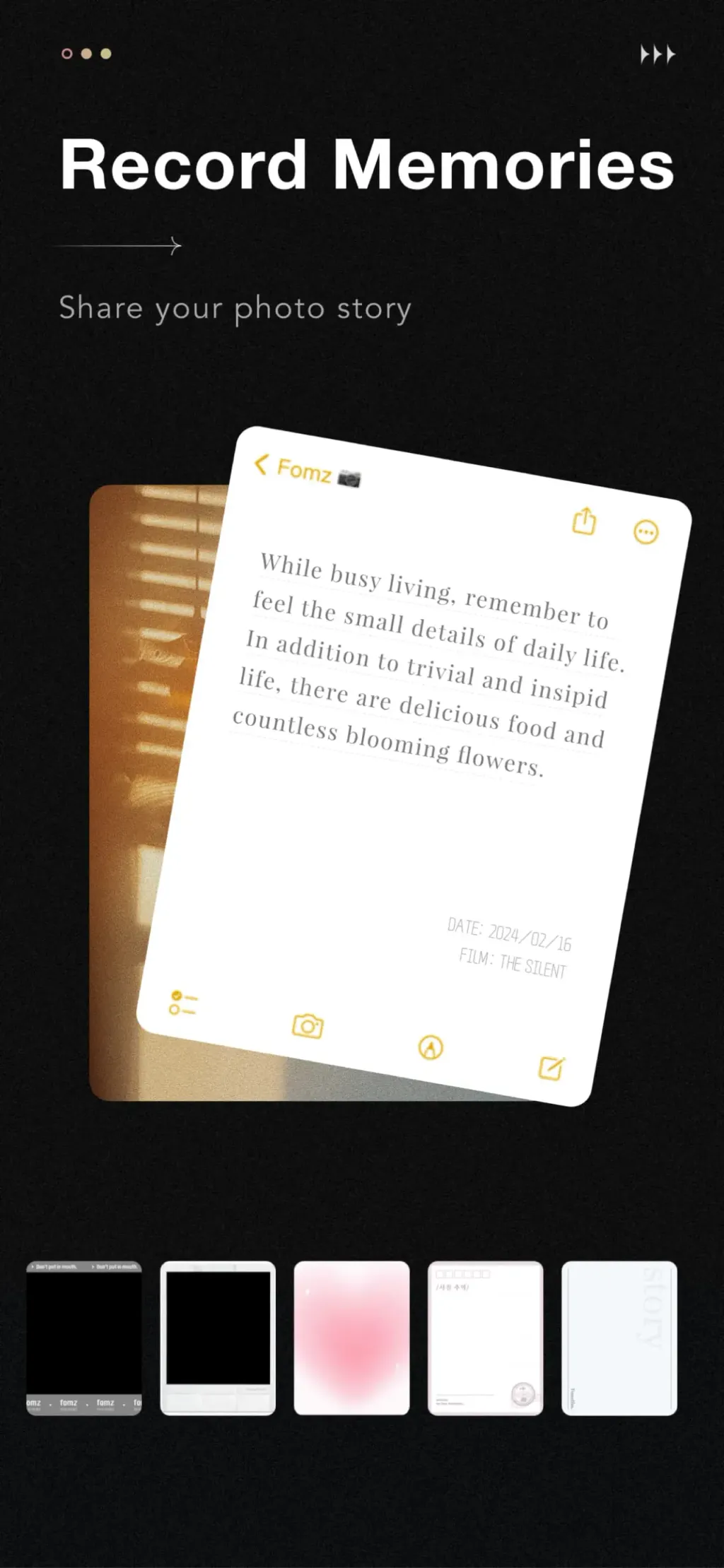Fomz - Vintage Analog Camera App Store screenshot 8