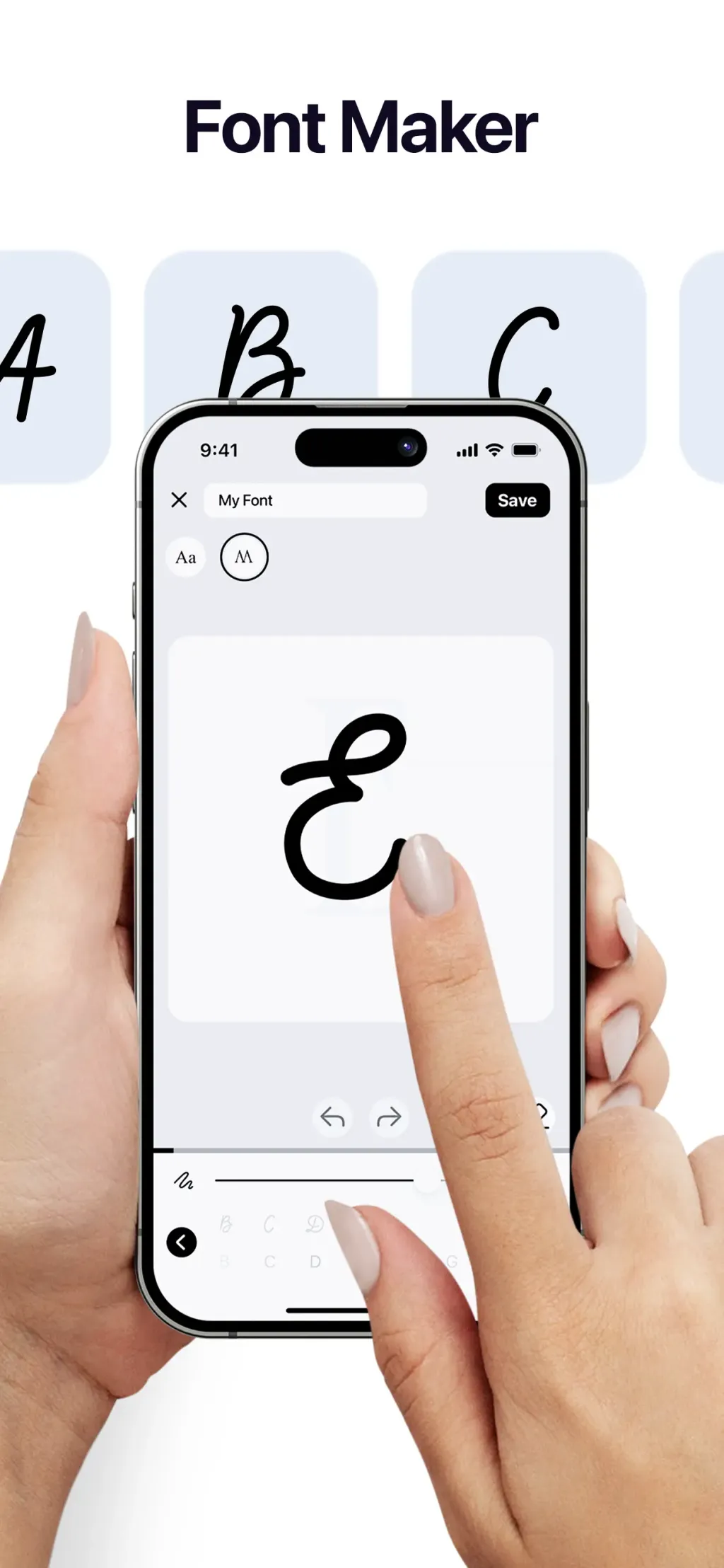 Fonts Art: Keyboard for iPhone screenshot 1