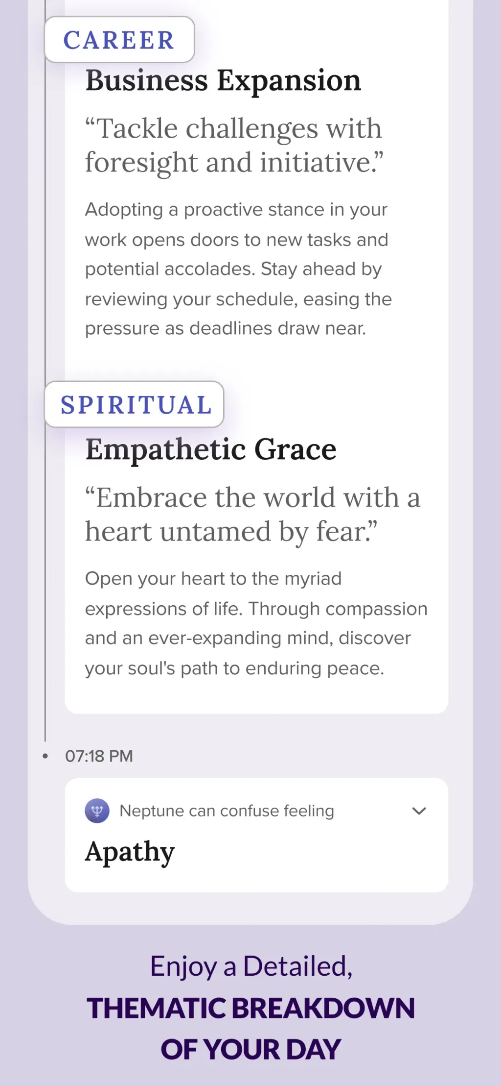 FORCETELLER - Astra Horoscope App Store screenshot 4