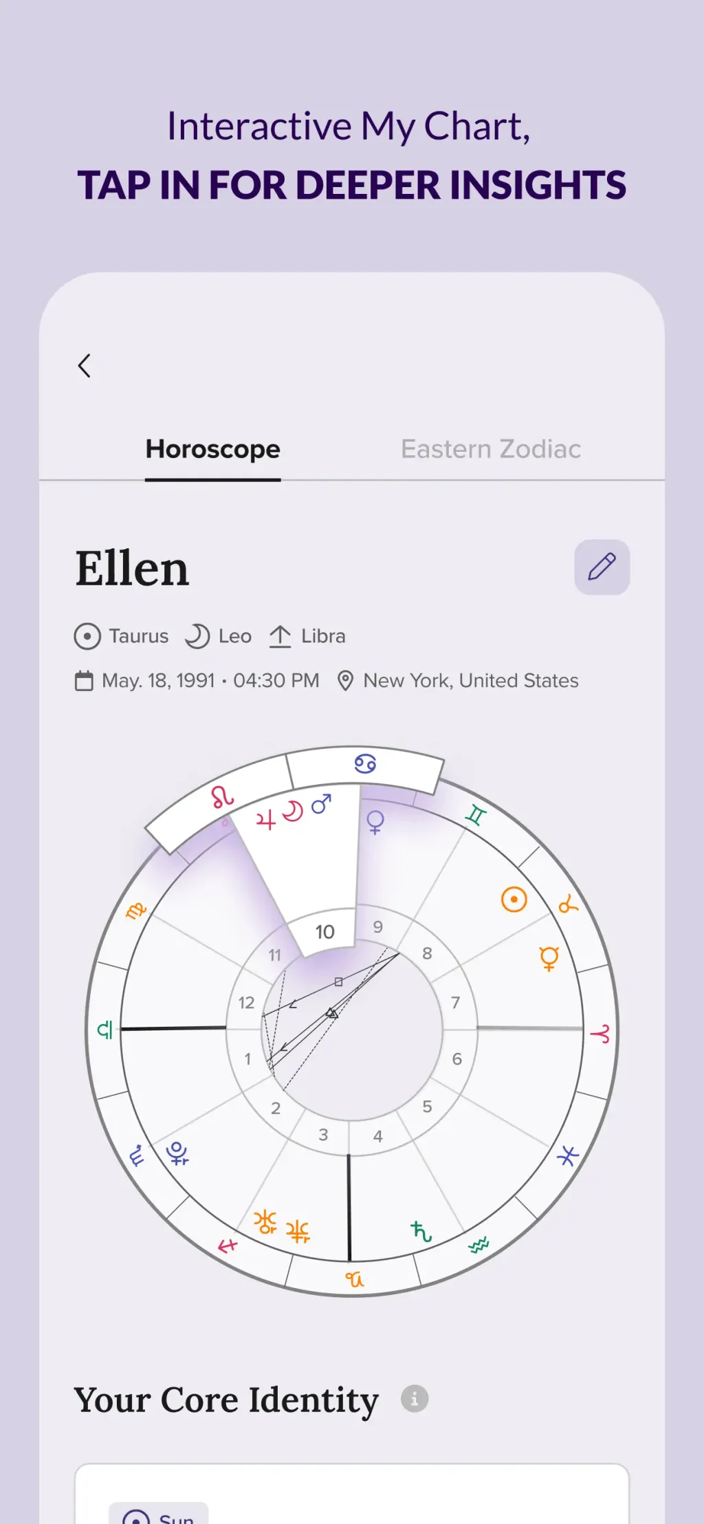 FORCETELLER - Astra Horoscope screenshot 3