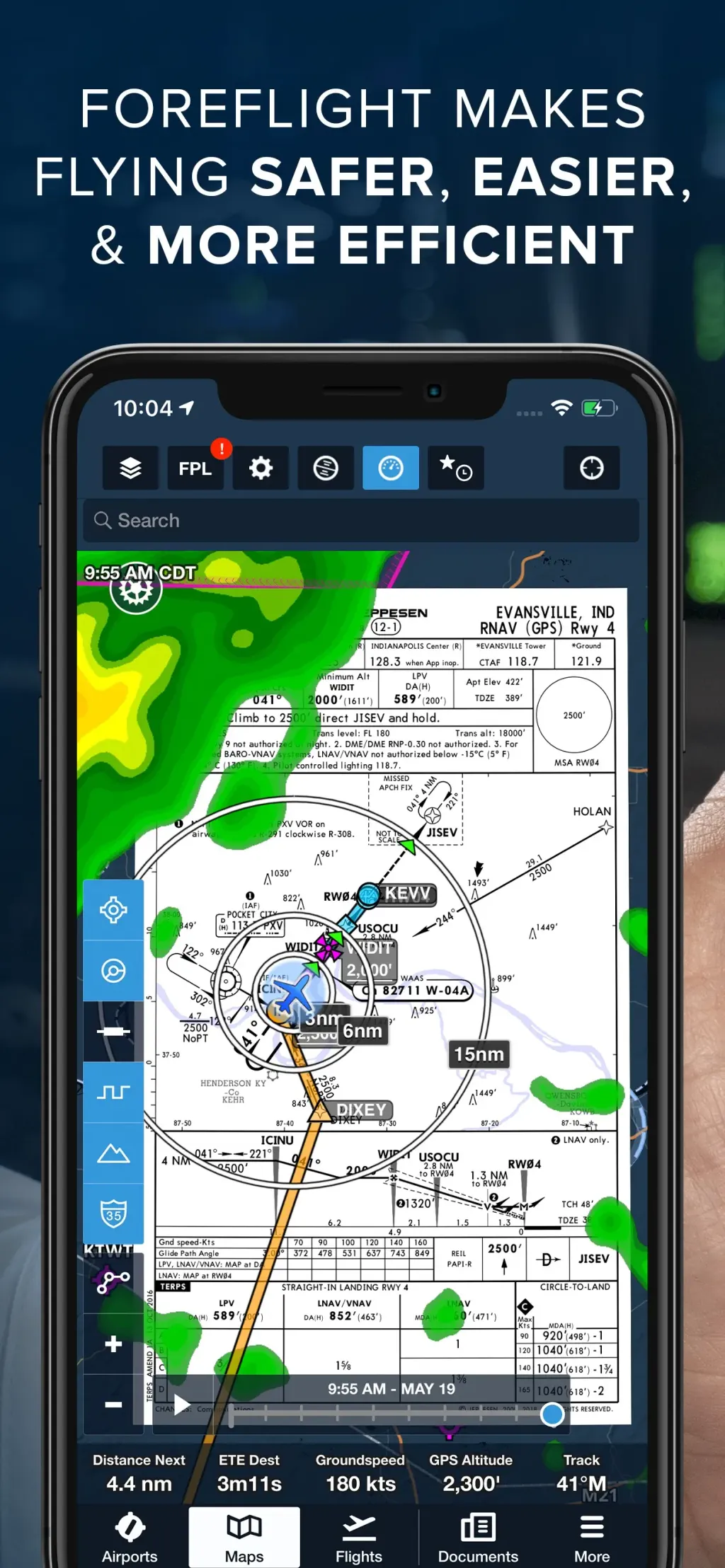 ForeFlight Mobile EFB App Store screenshot 1