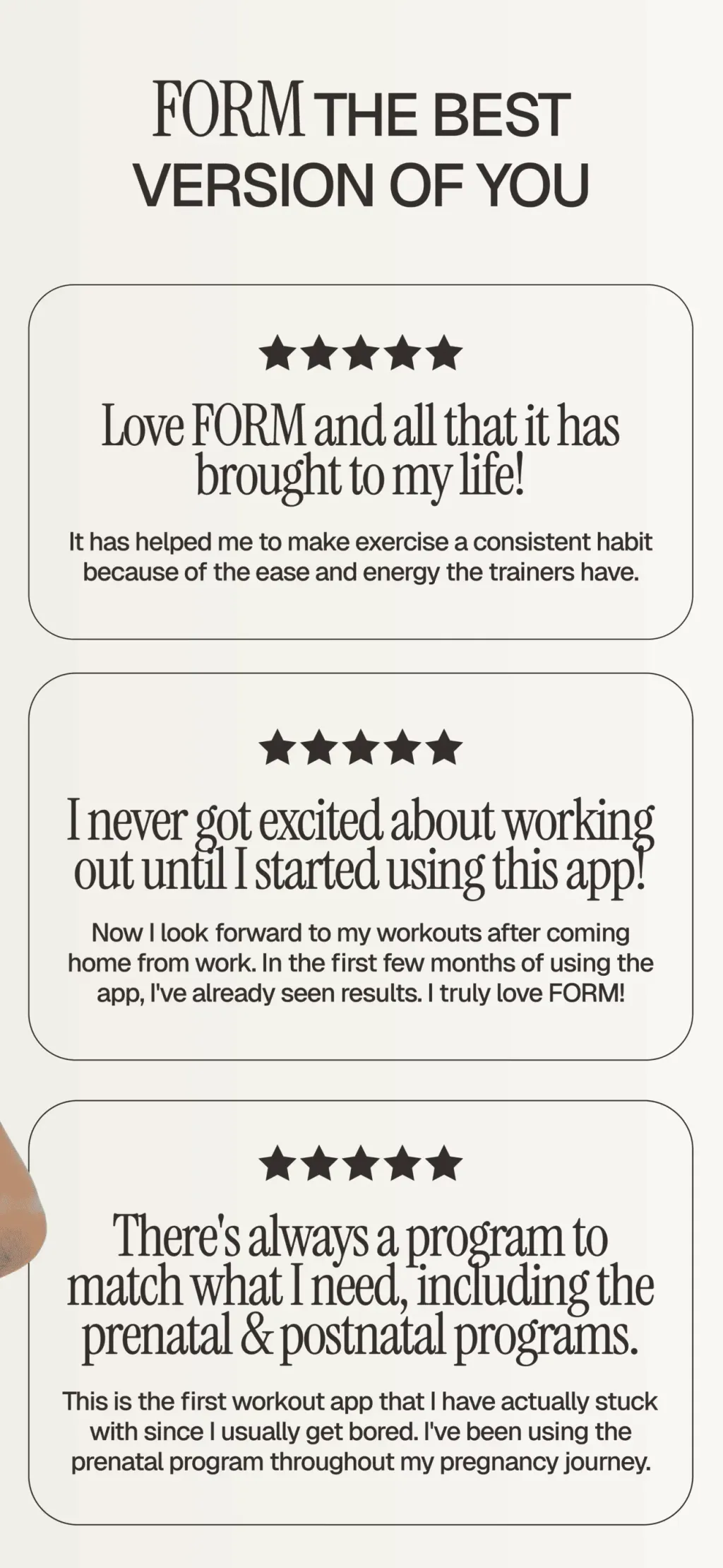FORM: Strength, Pilates, Gym App Store screenshot 8