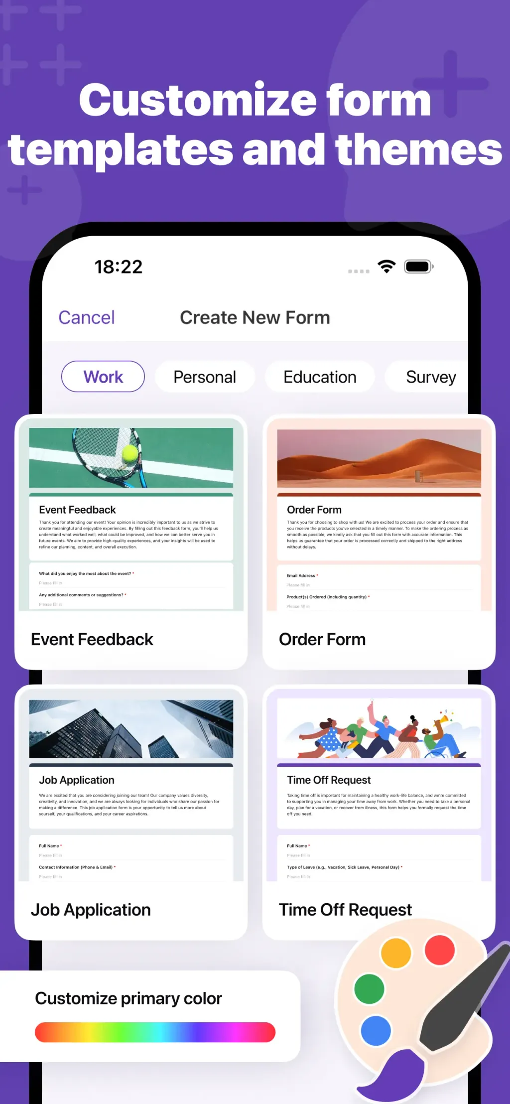 Forms for Google Docs App Store screenshot 2