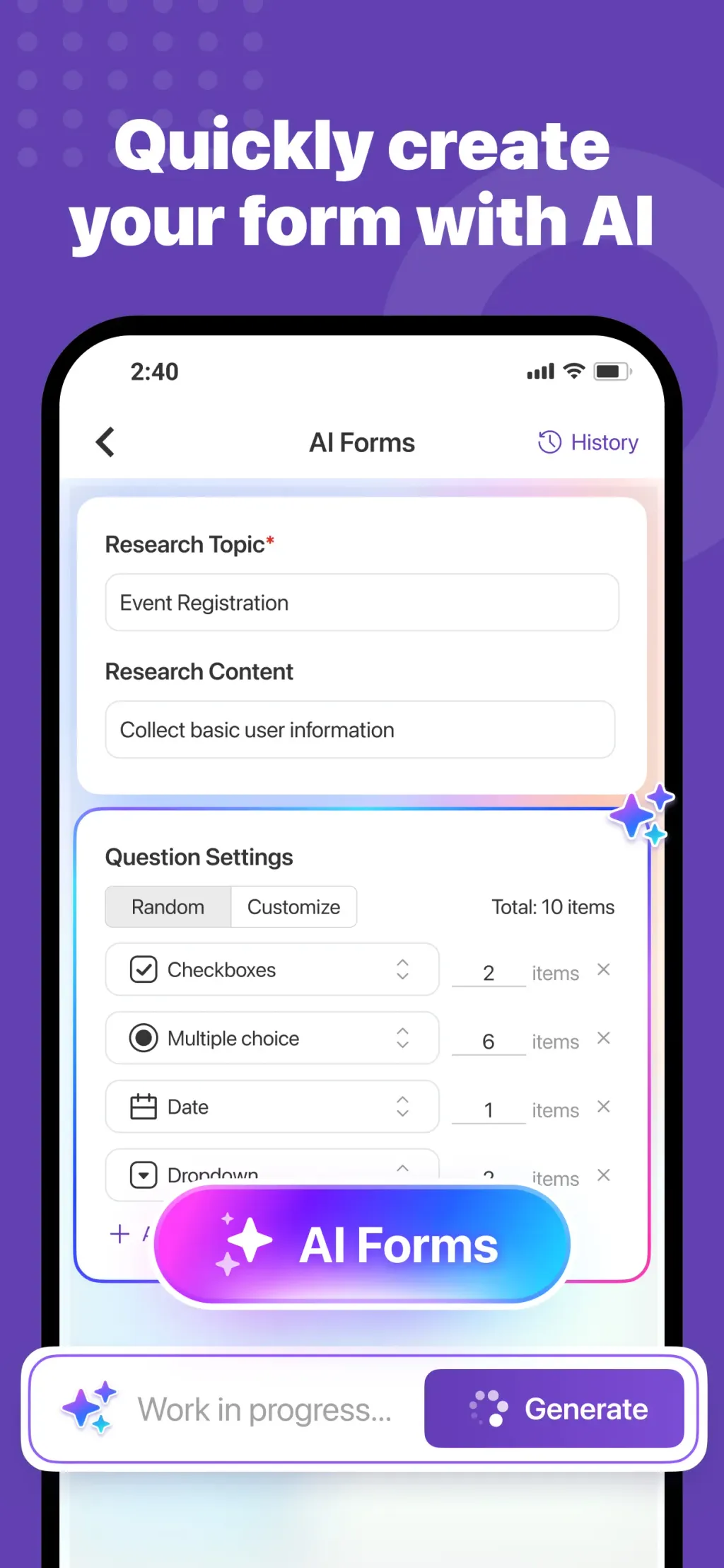 Forms for Google Docs App Store screenshot 5