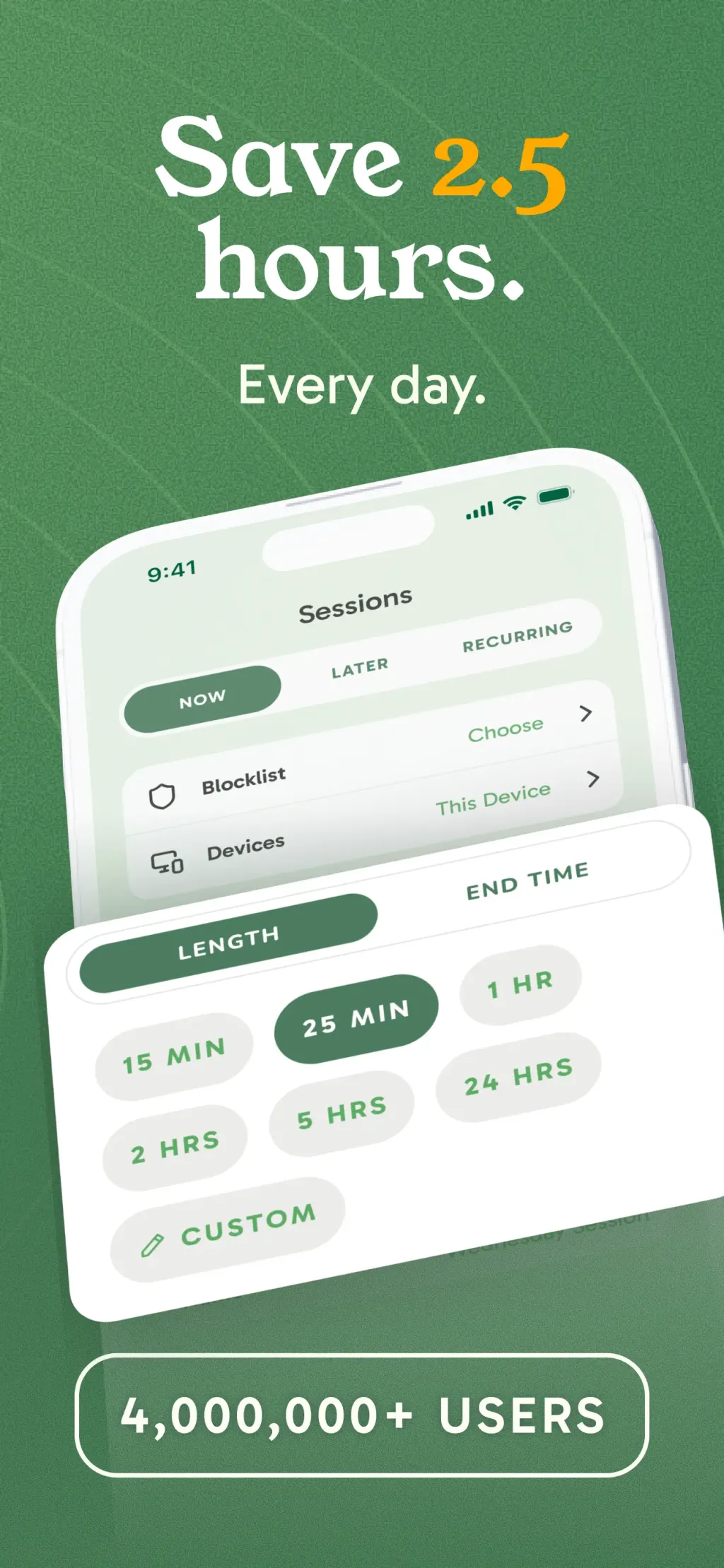 Freedom: Screen Time Control screenshot 1