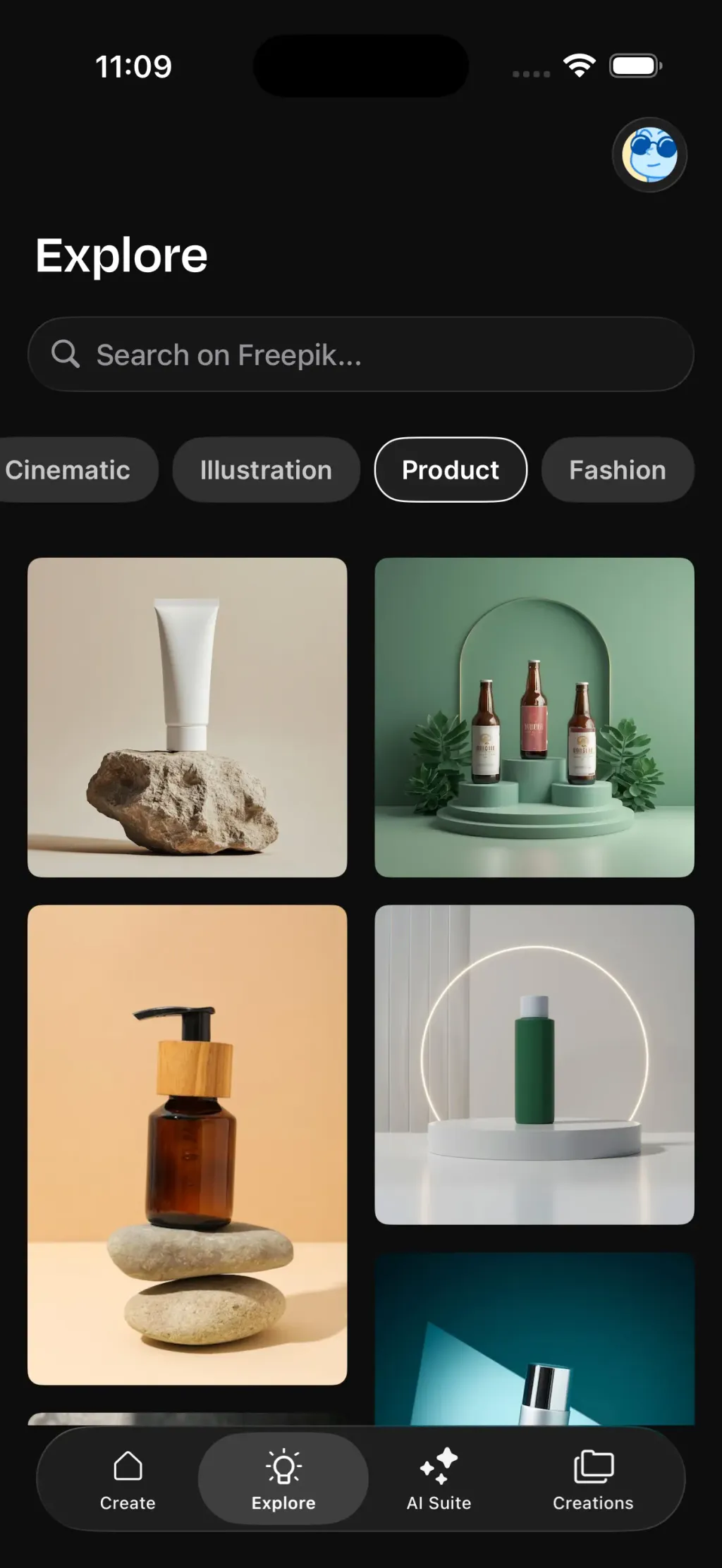 Freepik - AI Video & Image App Store screenshot 2