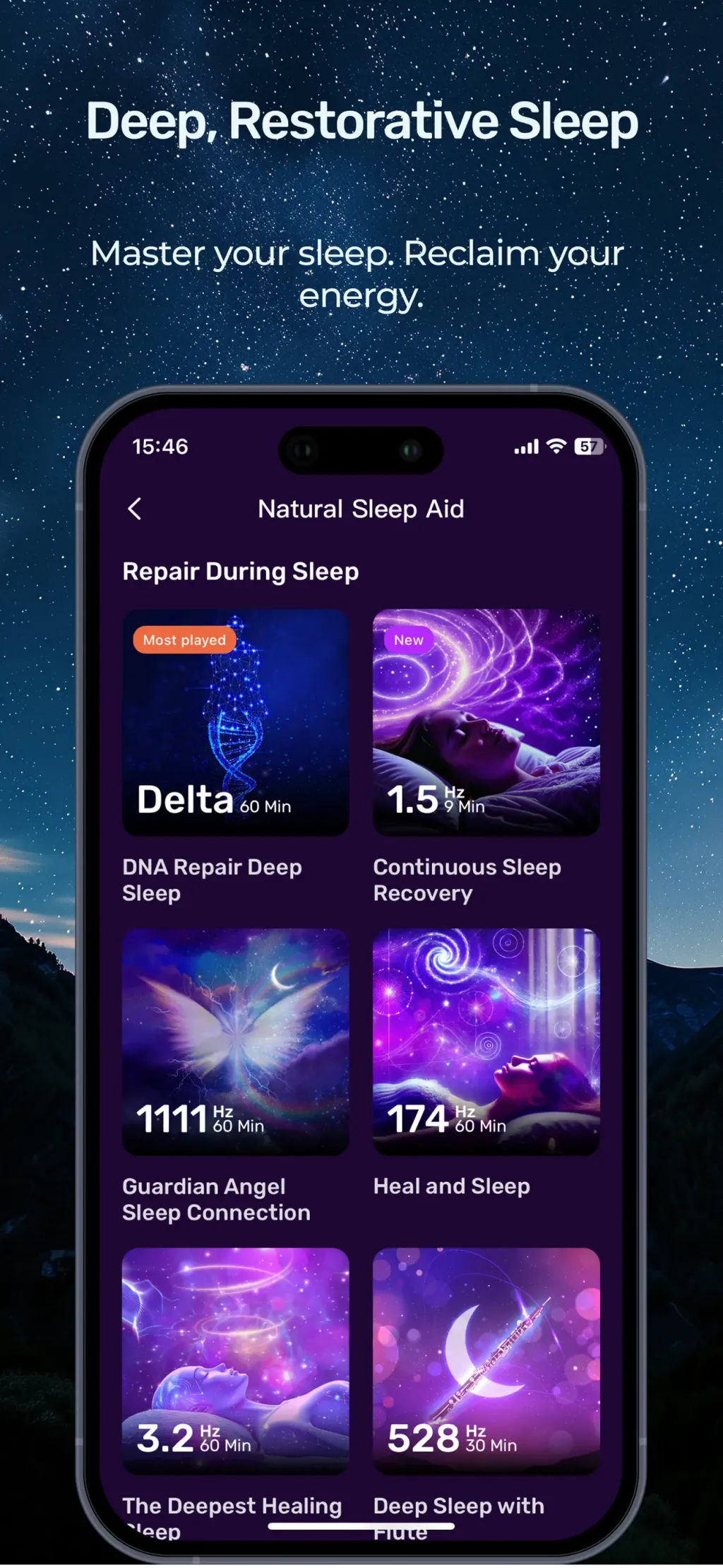 Frequency: Healing Sounds App Store screenshot 4
