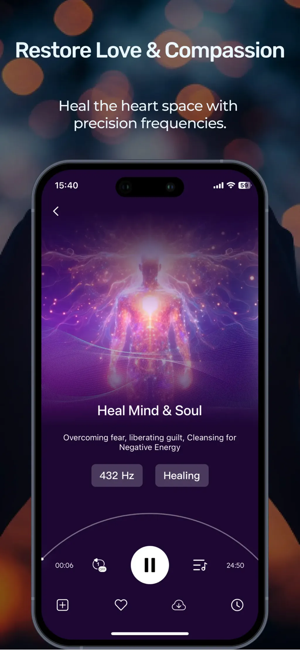 Frequency: Healing Sounds App Store screenshot 7