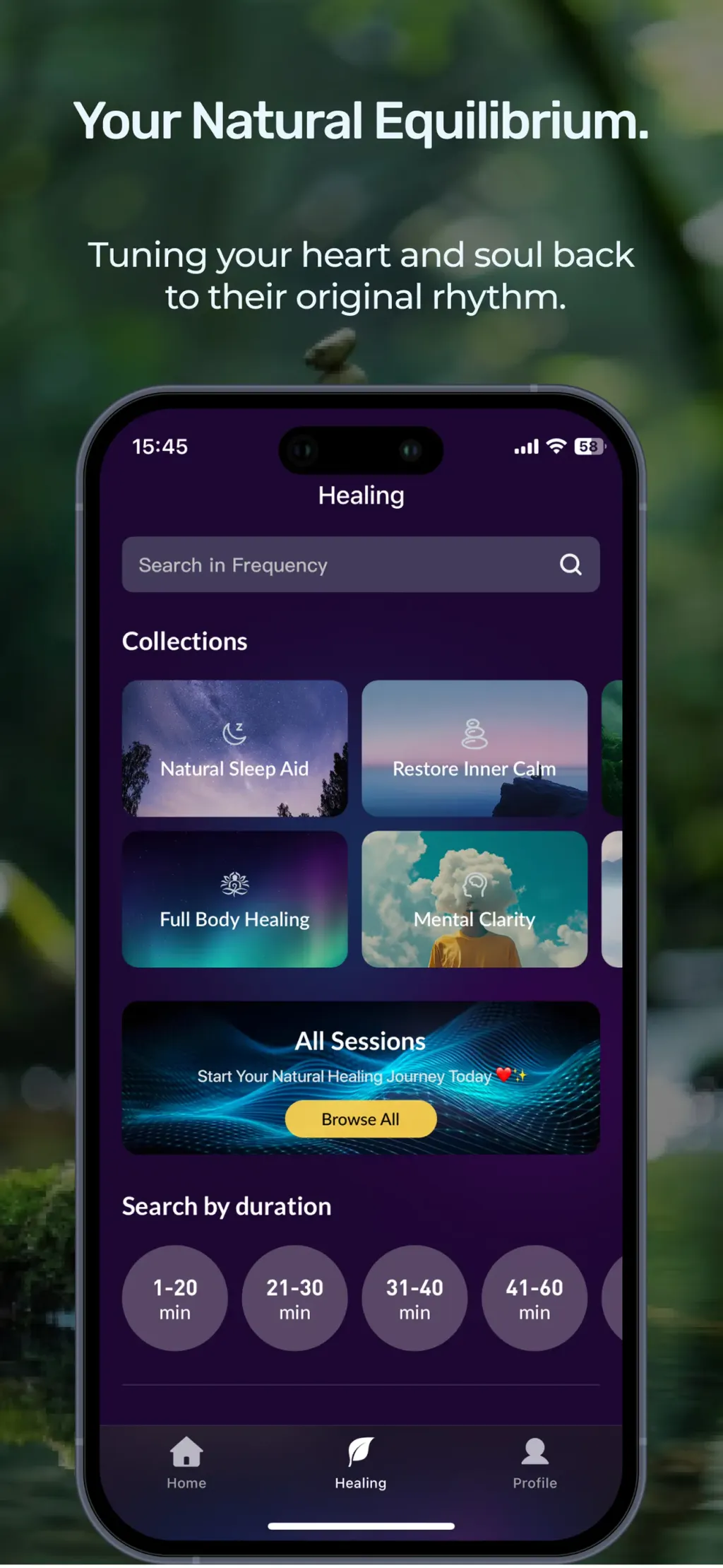 Frequency: Healing Sounds App Store screenshot 8