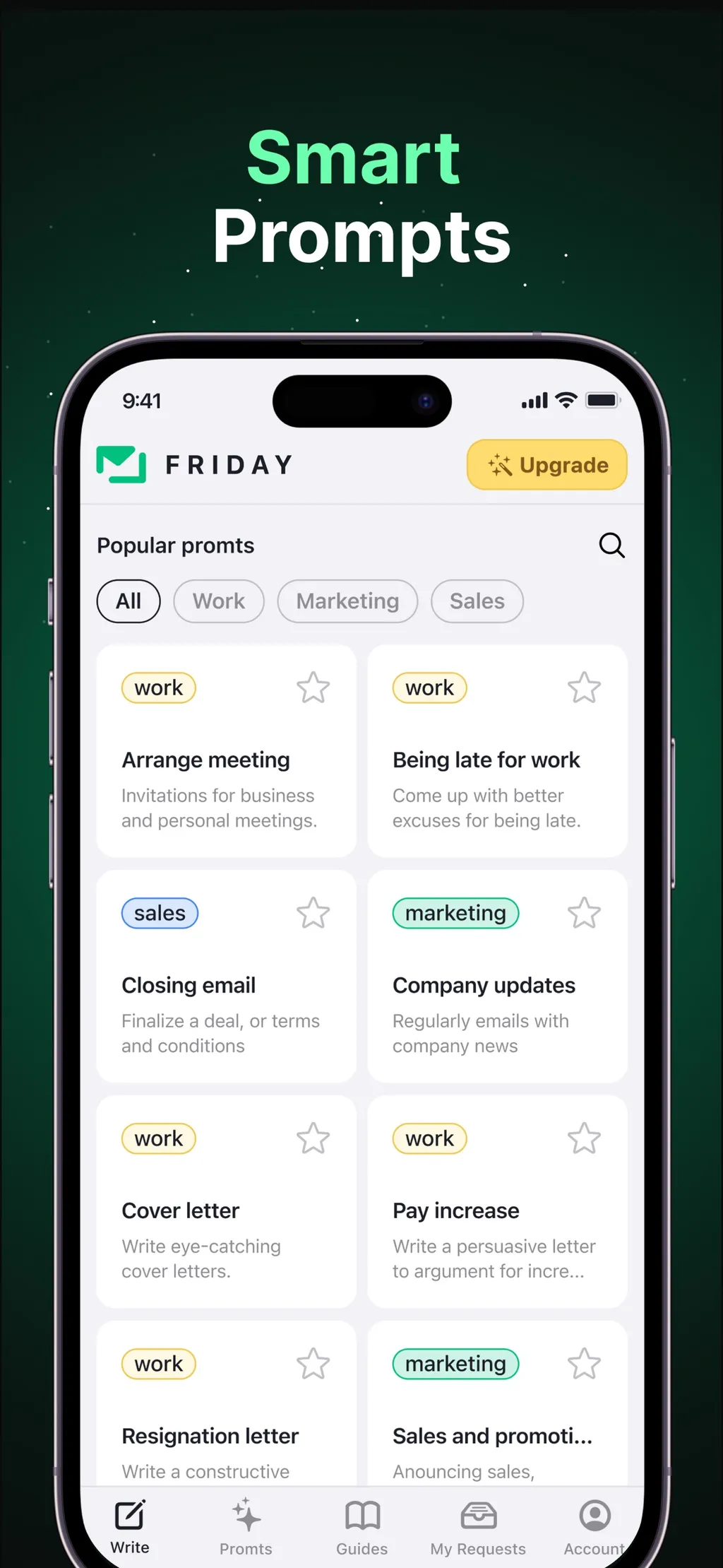 Friday AI Email Writer App Store screenshot 5