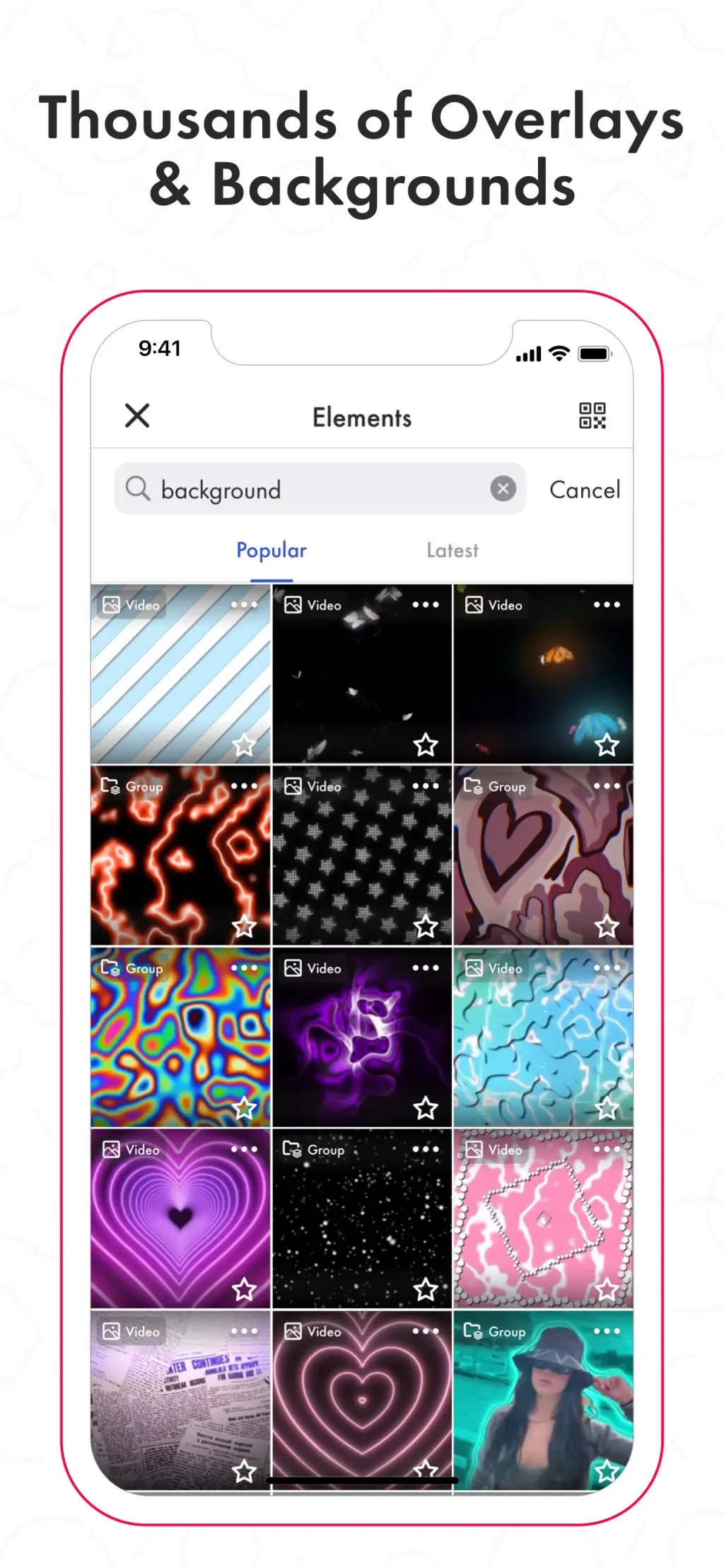 Funimate Video & Motion Editor App Store screenshot 7