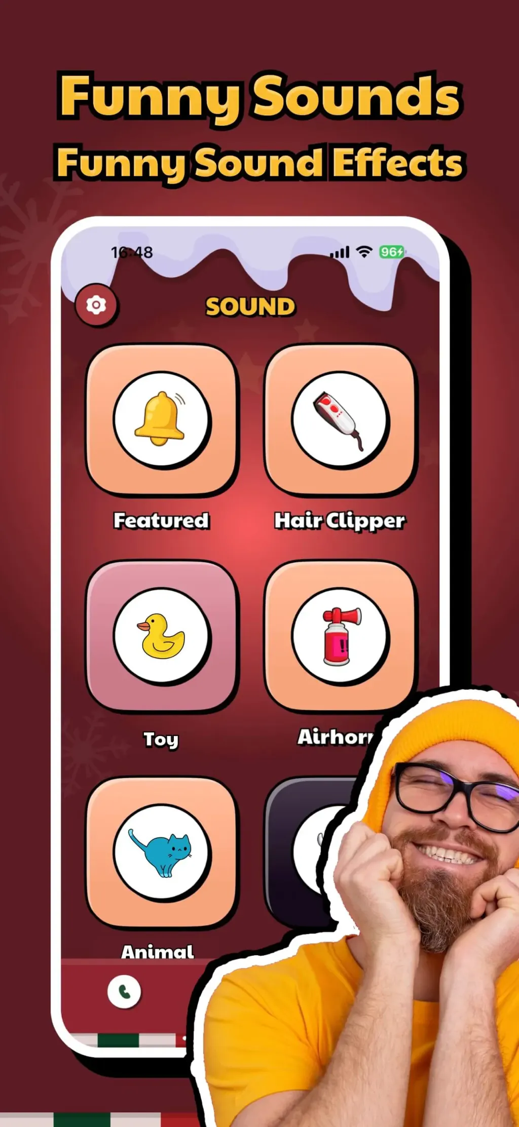 Funny Sounds - Magic Voices App Store screenshot 1