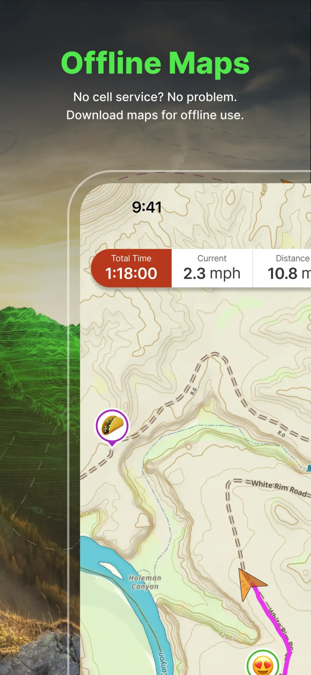 Gaia GPS: Mobile Trail Maps App Store screenshot 2