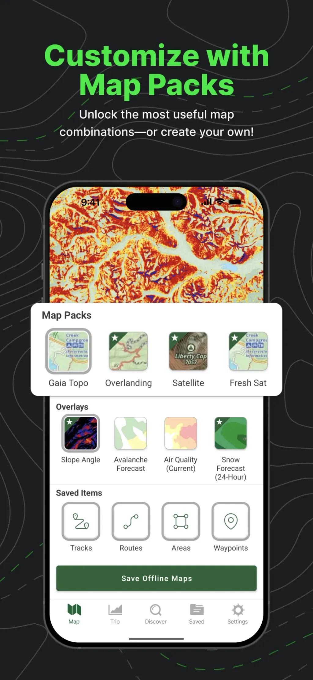 Gaia GPS: Mobile Trail Maps App Store screenshot 5