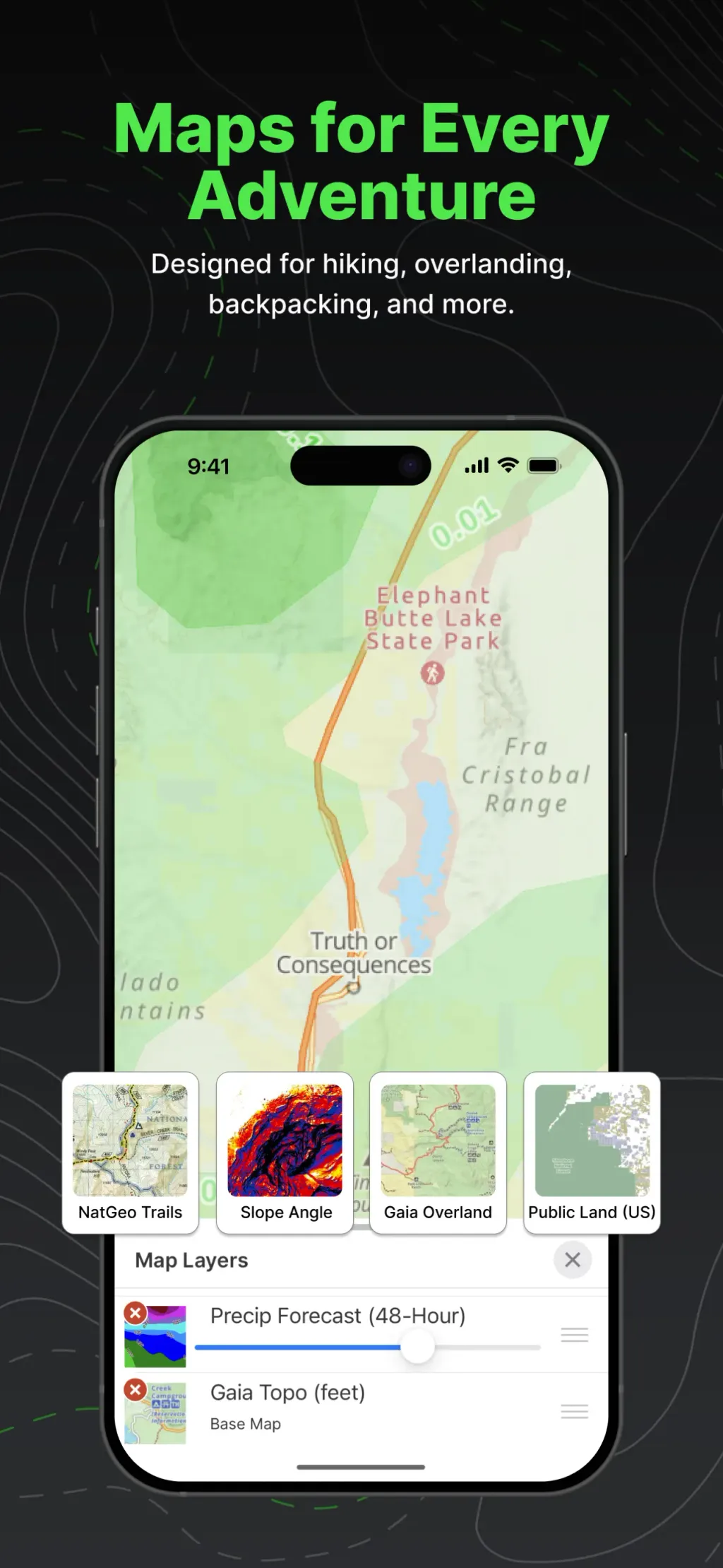 Gaia GPS: Mobile Trail Maps App Store screenshot 6