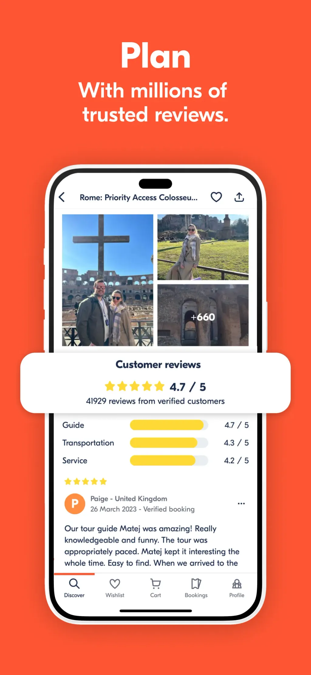 GetYourGuide: Plan & Book App Store screenshot 5