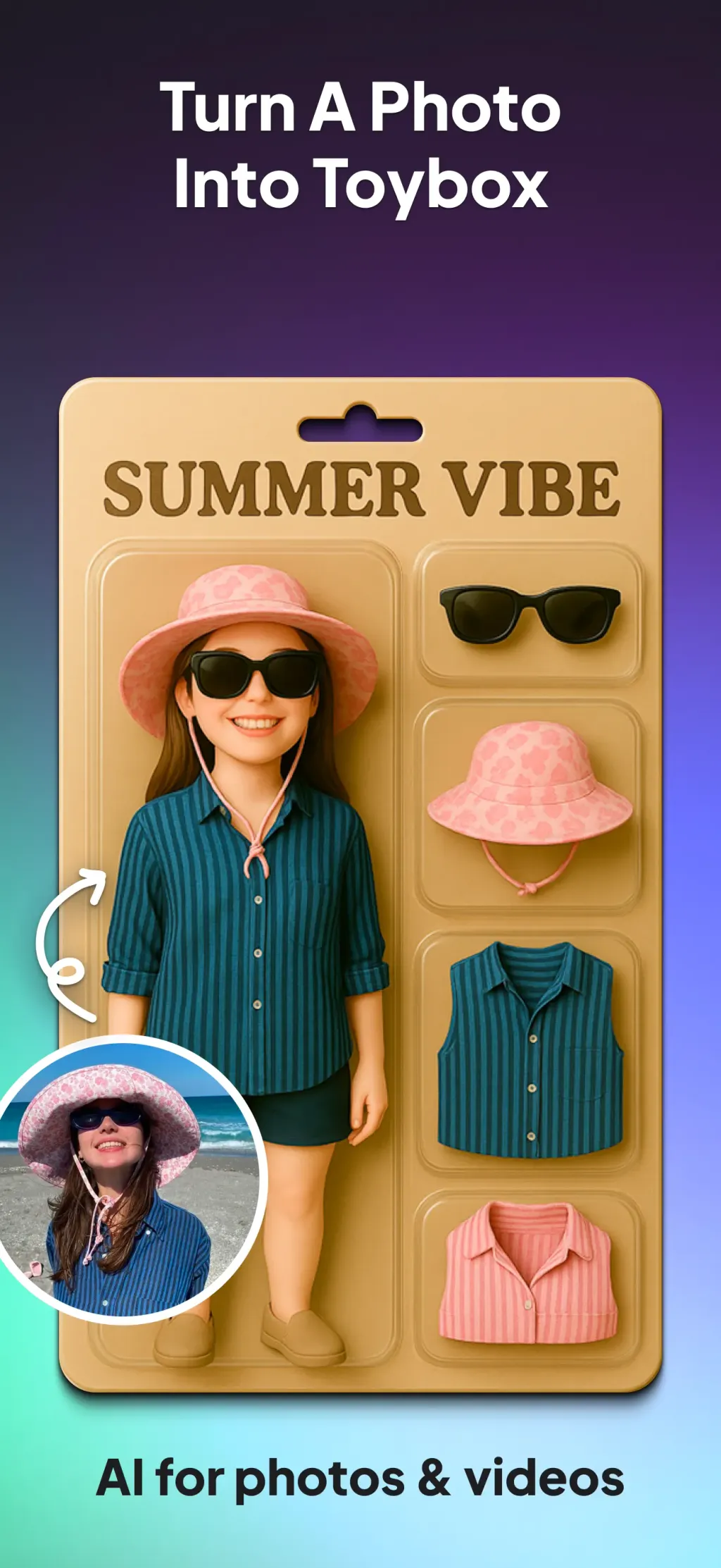 AI Photo Generator: FaceOff App Store screenshot 4