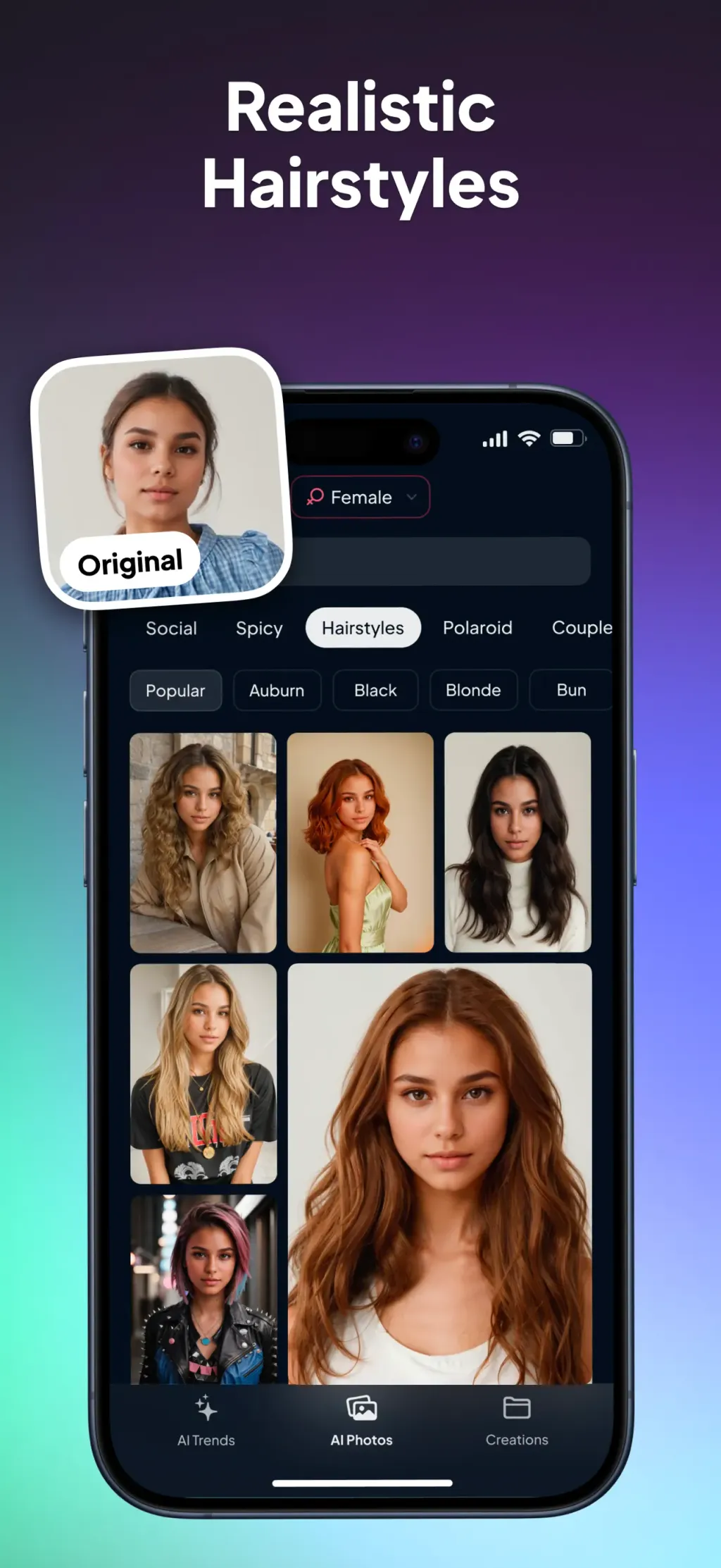 AI Photo Generator: FaceOff App Store screenshot 6