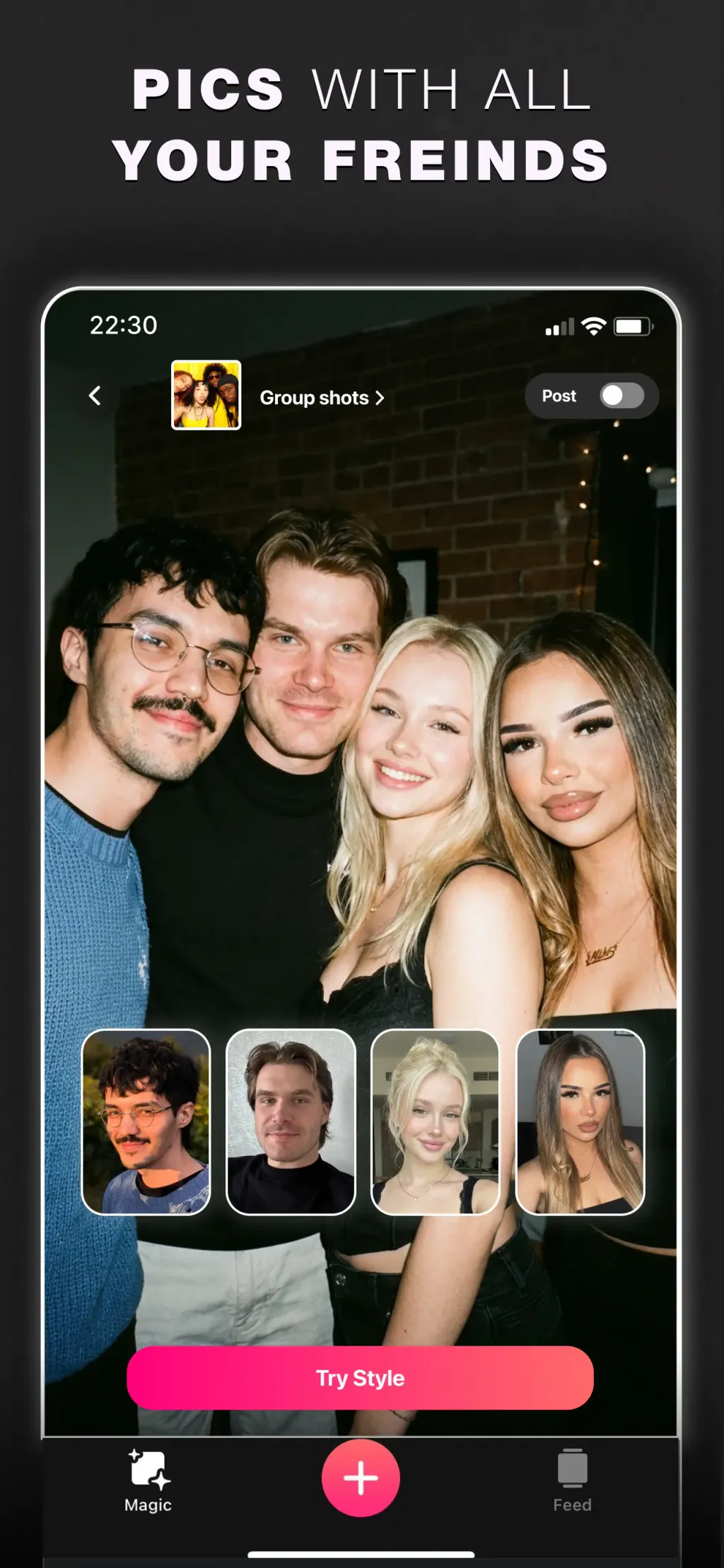 Glam AI: Video & Photo Editor App Store screenshot 4