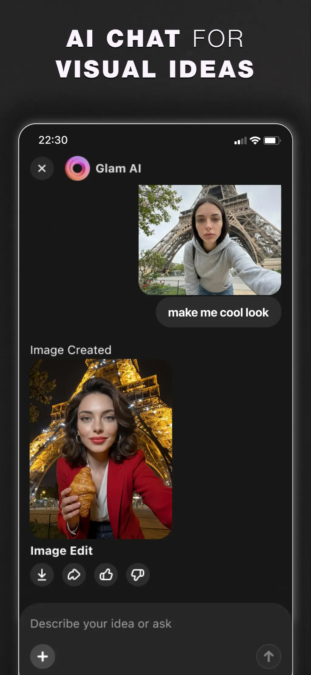 Glam AI: Video & Photo Editor App Store screenshot 7