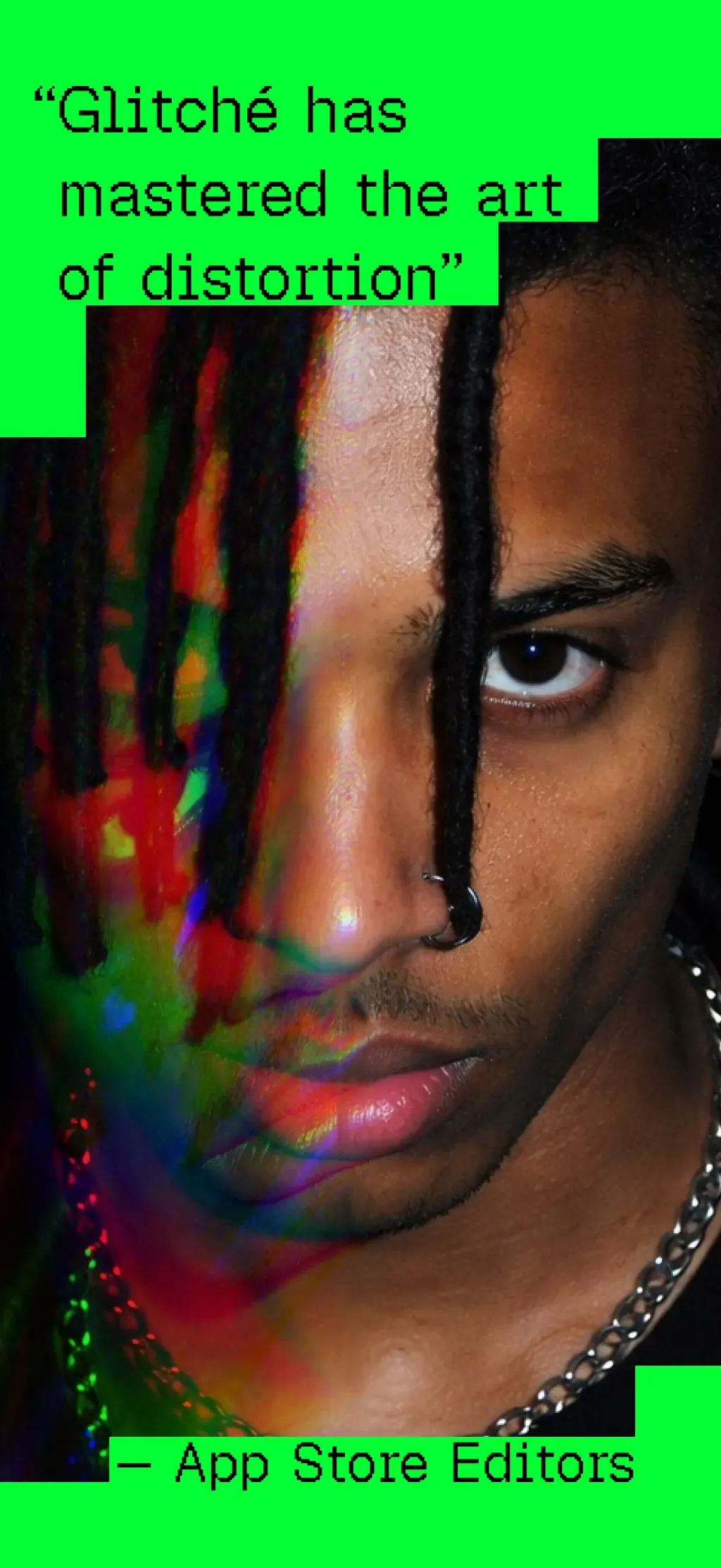 Glitché: AI Photo Video Editor App Store screenshot 2