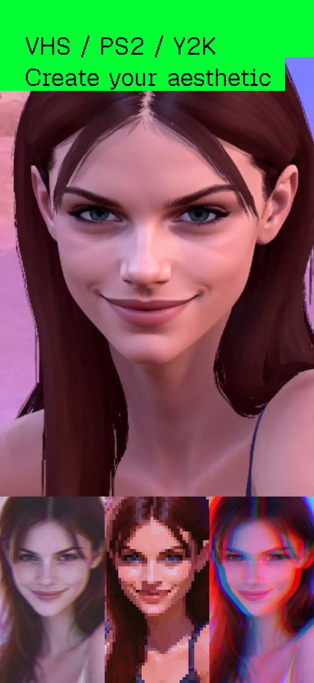 Glitché: AI Photo Video Editor App Store screenshot 7