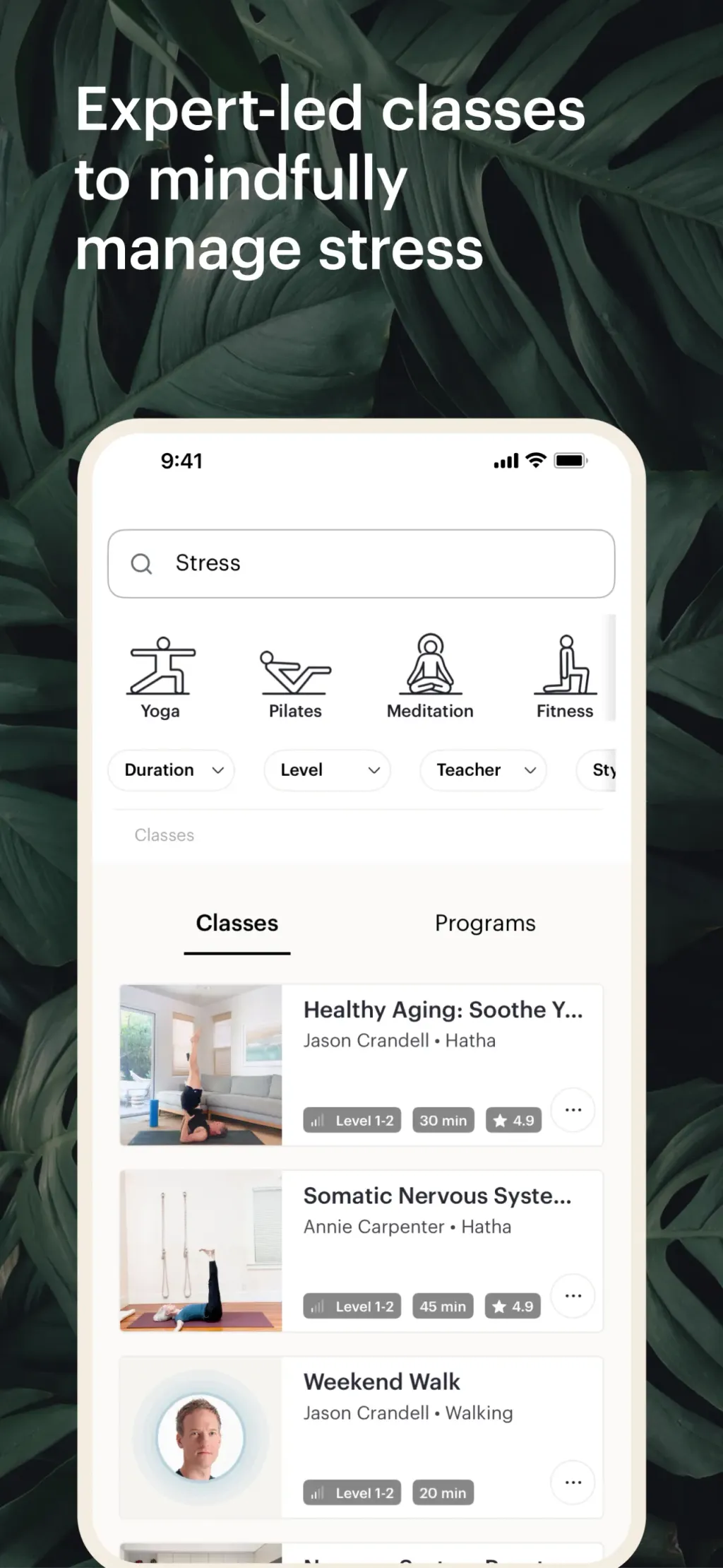Glo | Yoga and Meditation App App Store screenshot 7