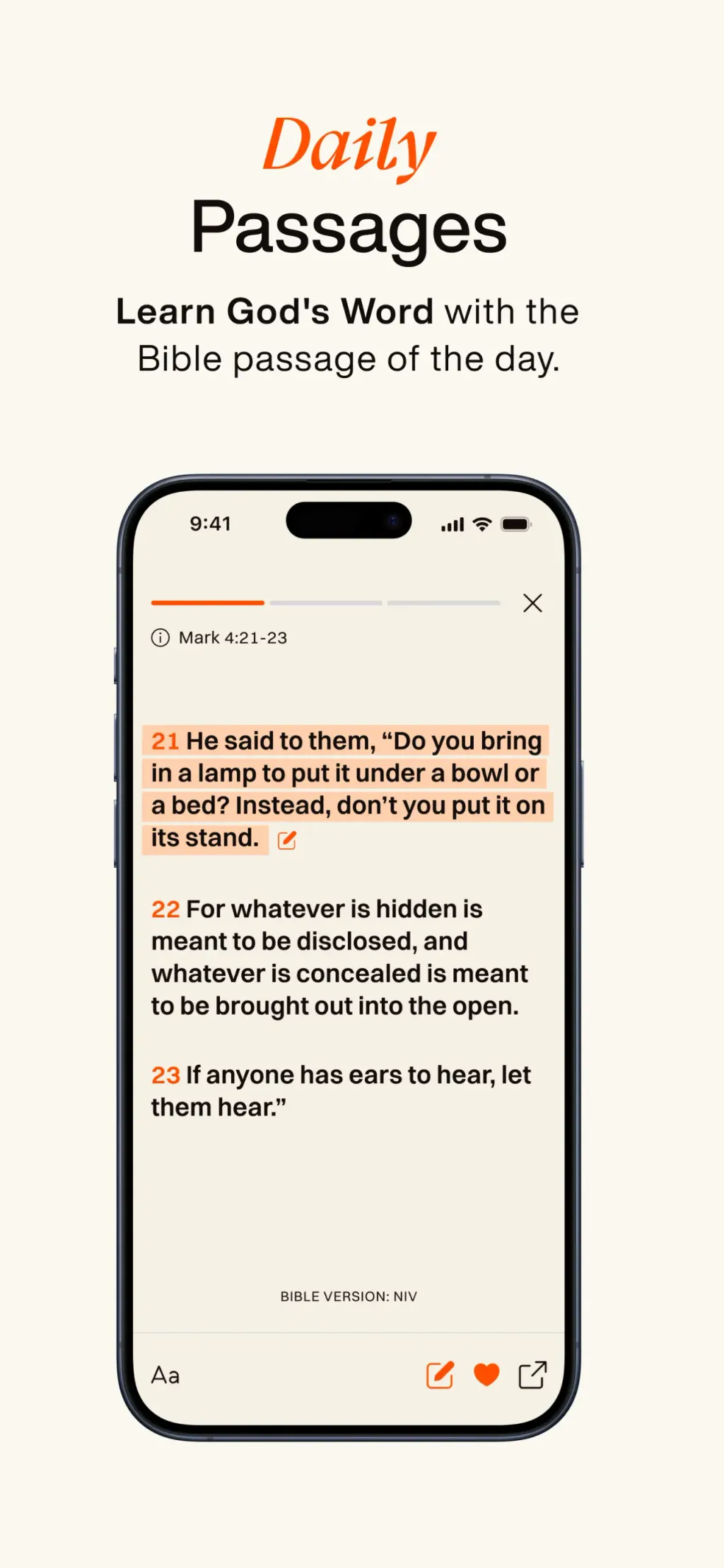 Glorify: Devotional & Prayer App Store screenshot 4