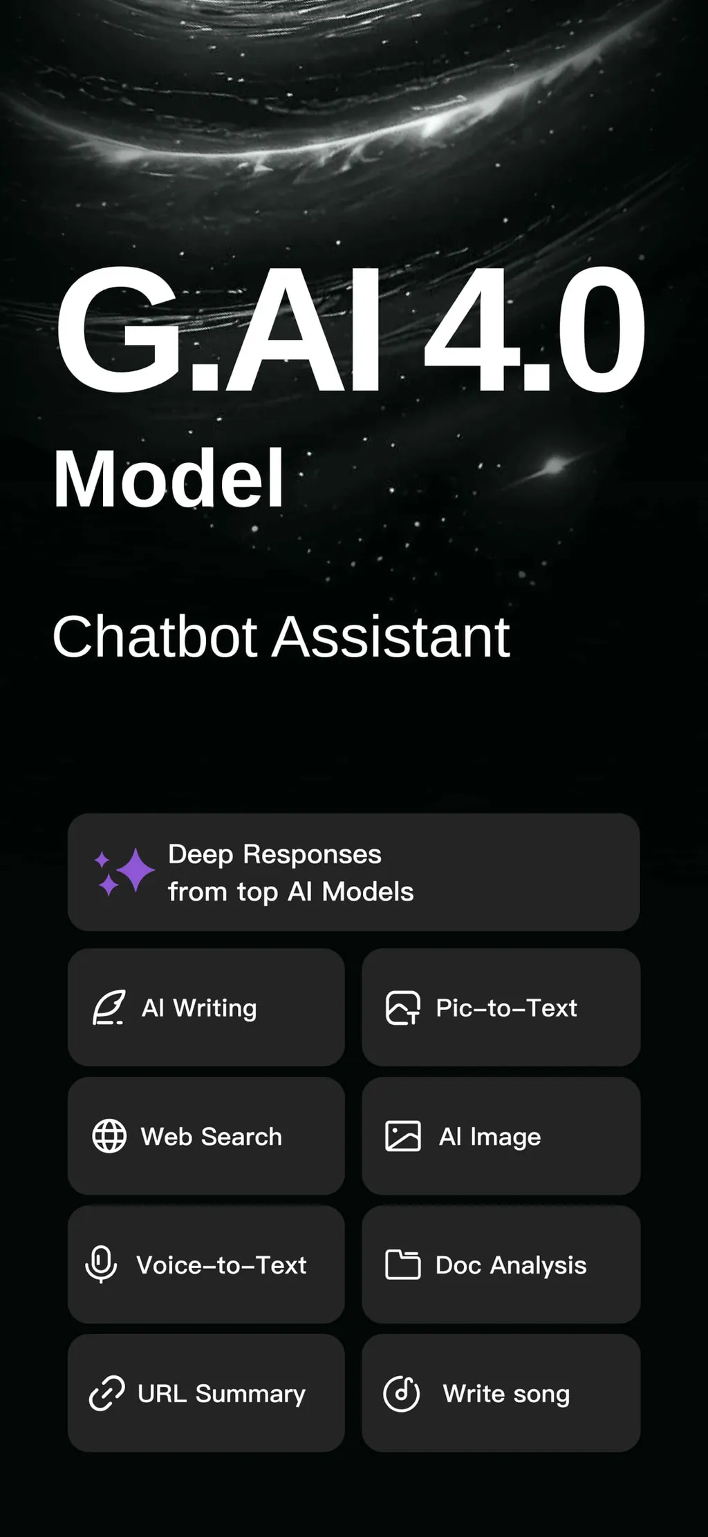 G.AI 4.1 -AI Chatbot Assistant App Store screenshot 1