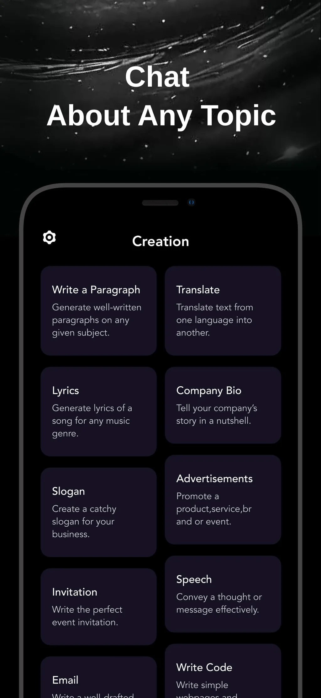 G.AI 4.1 -AI Chatbot Assistant App Store screenshot 5