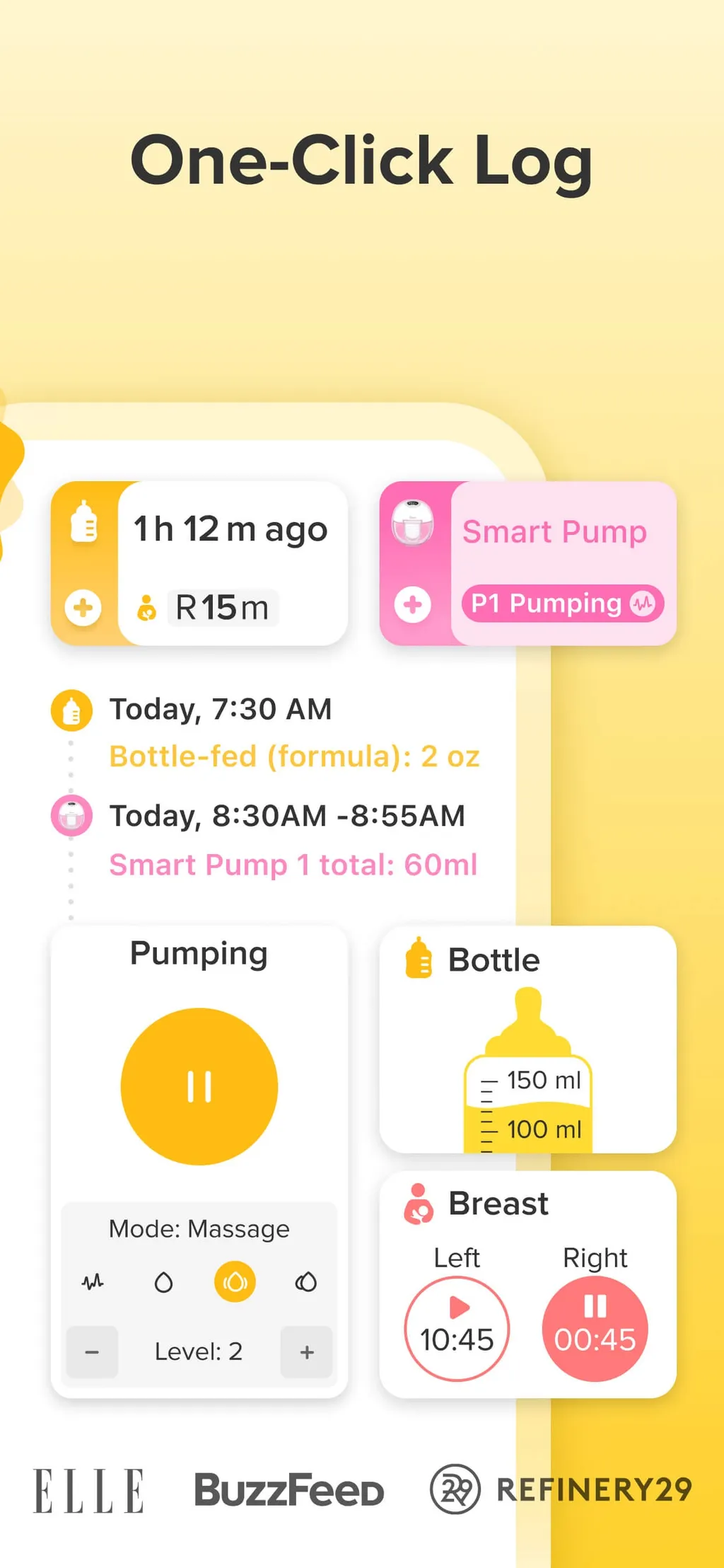 Glow Baby Tracker & Growth App App Store screenshot 2