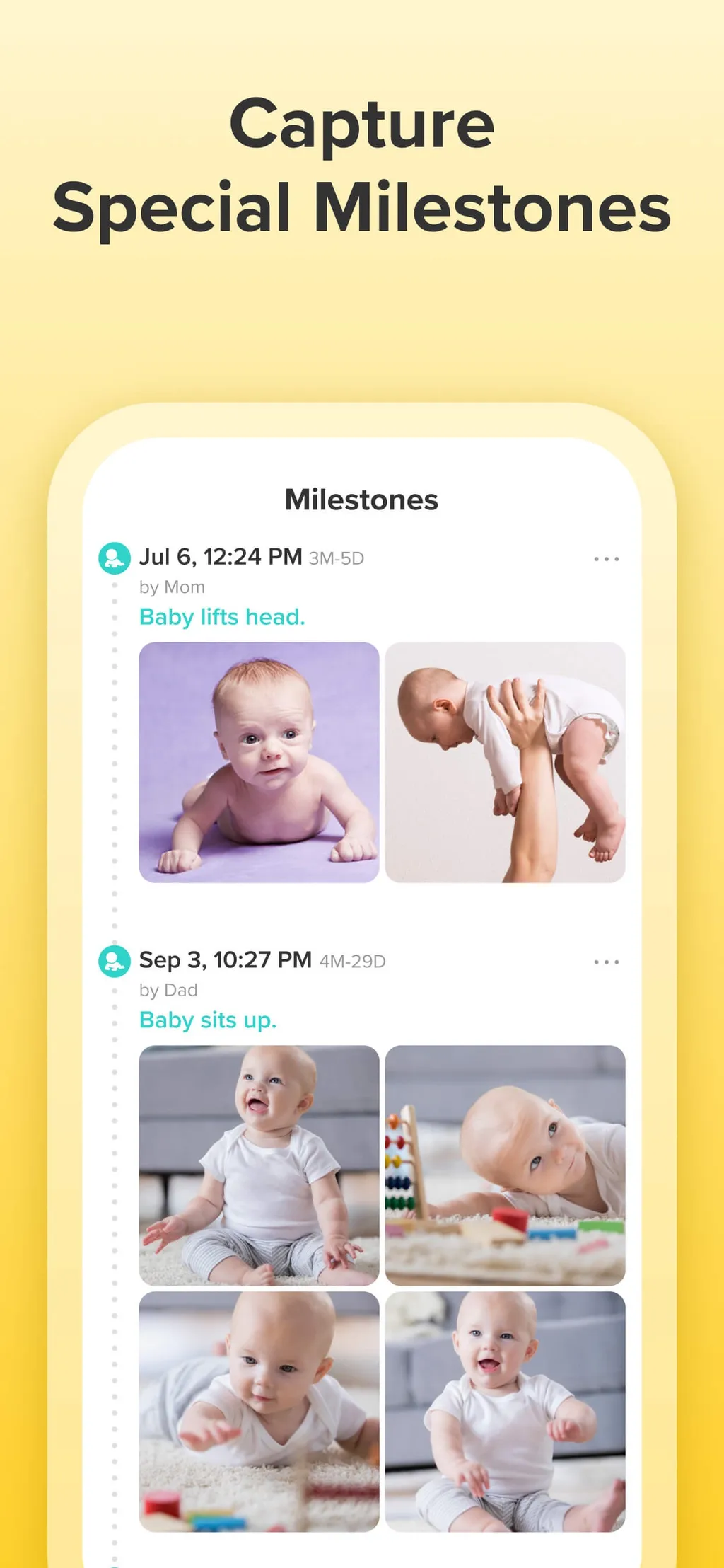 Glow Baby Tracker & Growth App screenshot 1