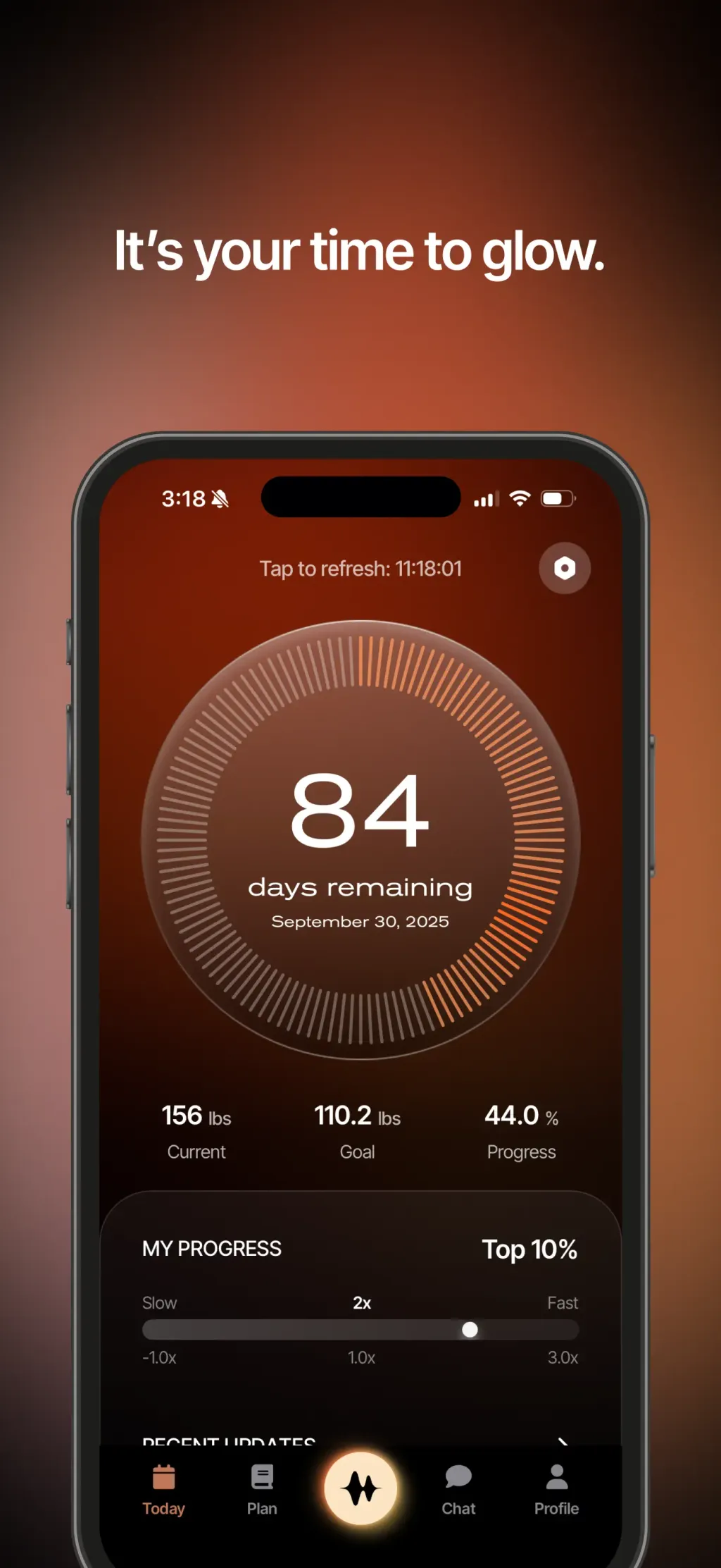 Glow Diet - Weight Loss AI App Store screenshot 3
