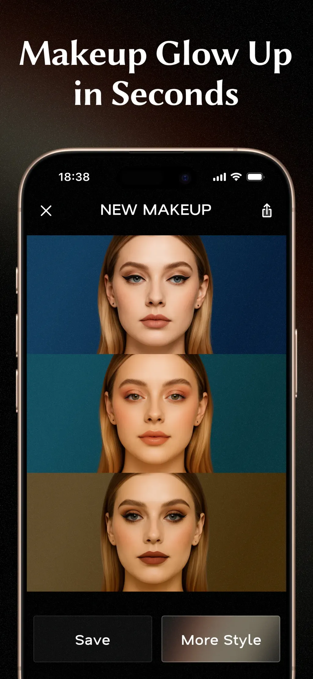 Glowify - AI Hairstyle Try On screenshot 1