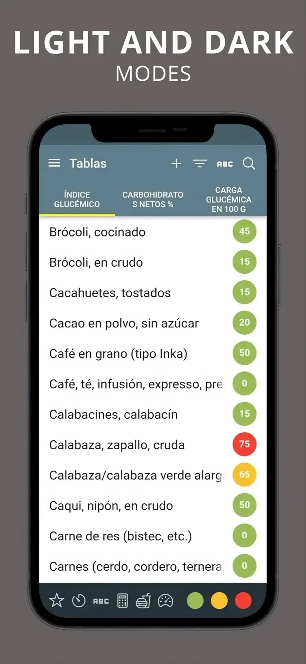 Glycemic Index Load Net Carbs App Store screenshot 9