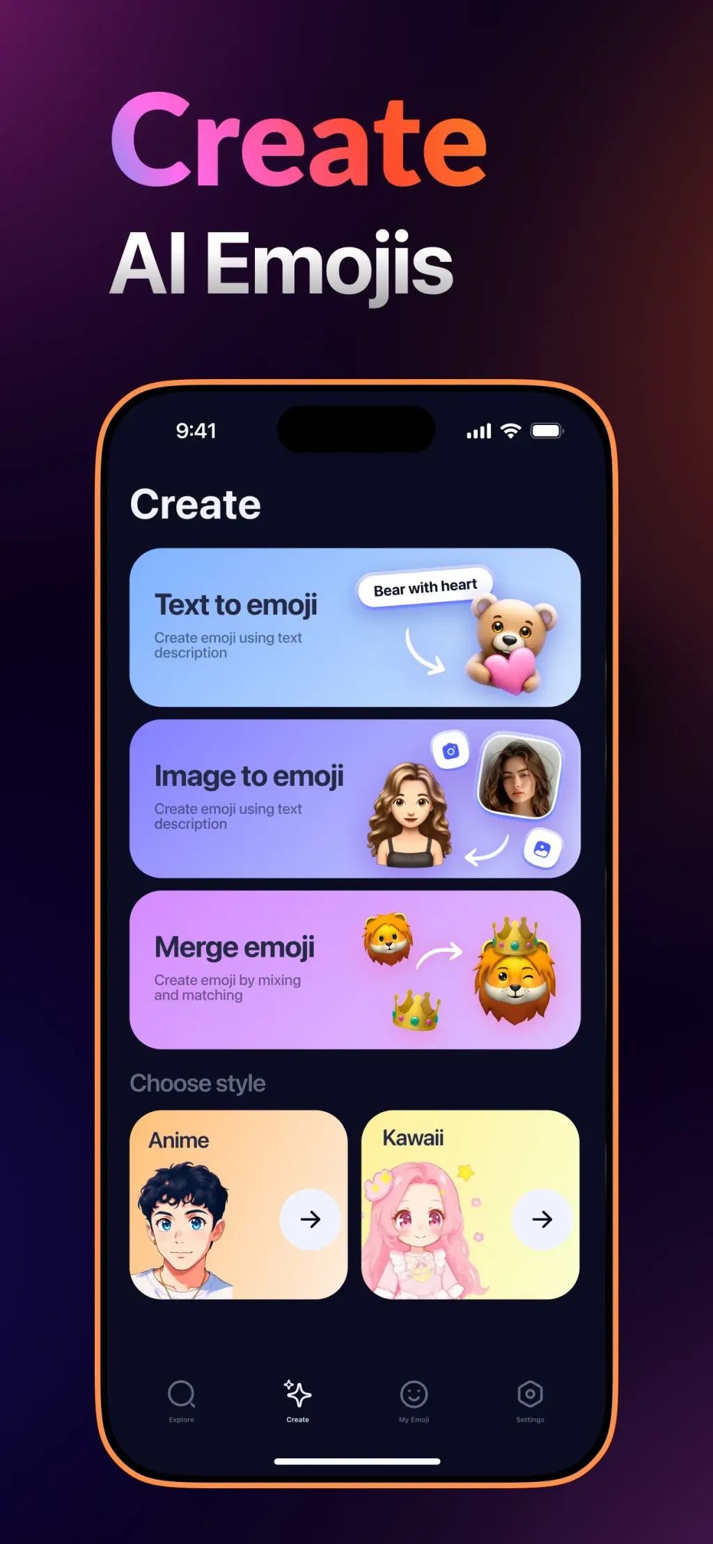 Gmoji: AI Emoji Maker screenshot 2