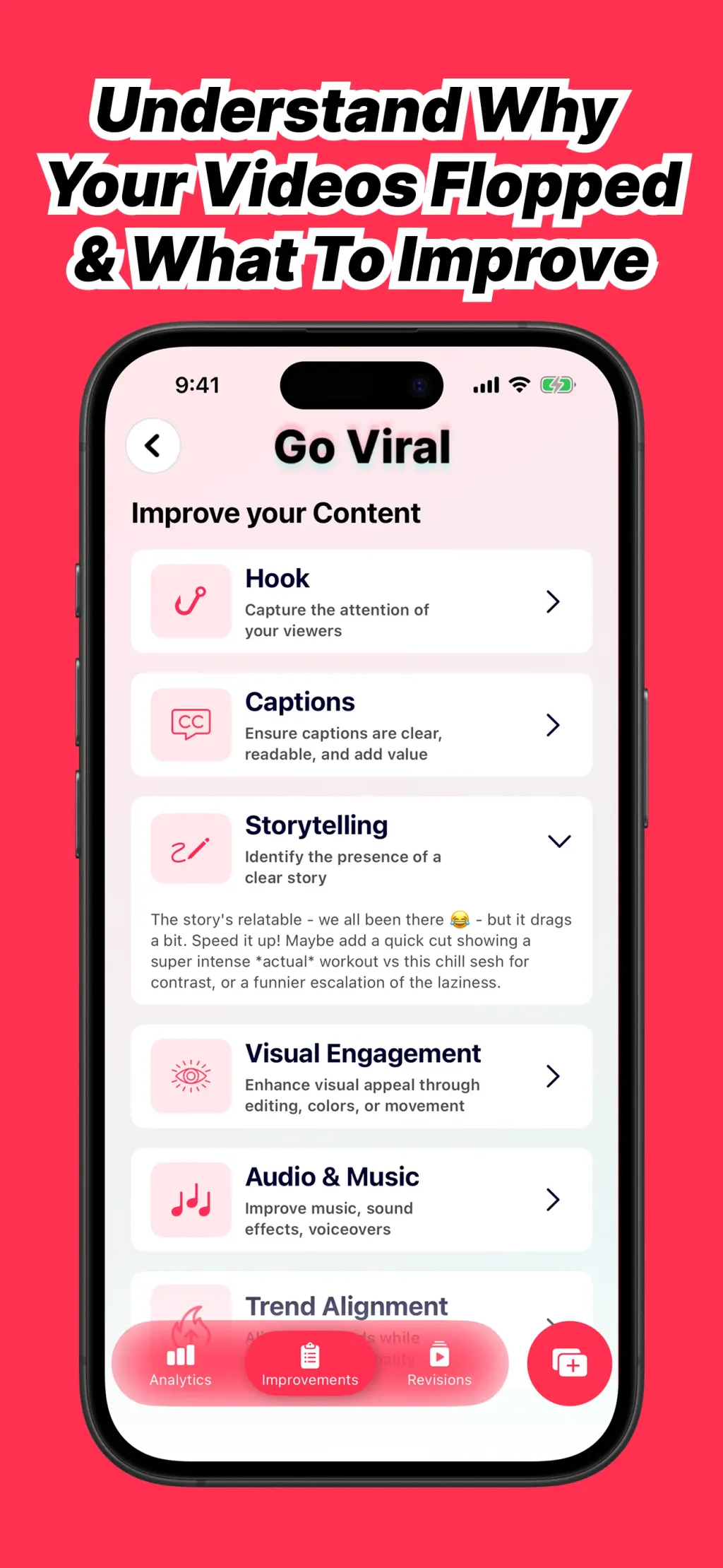 Go Viral: AI Creator Assistant App Store screenshot 5