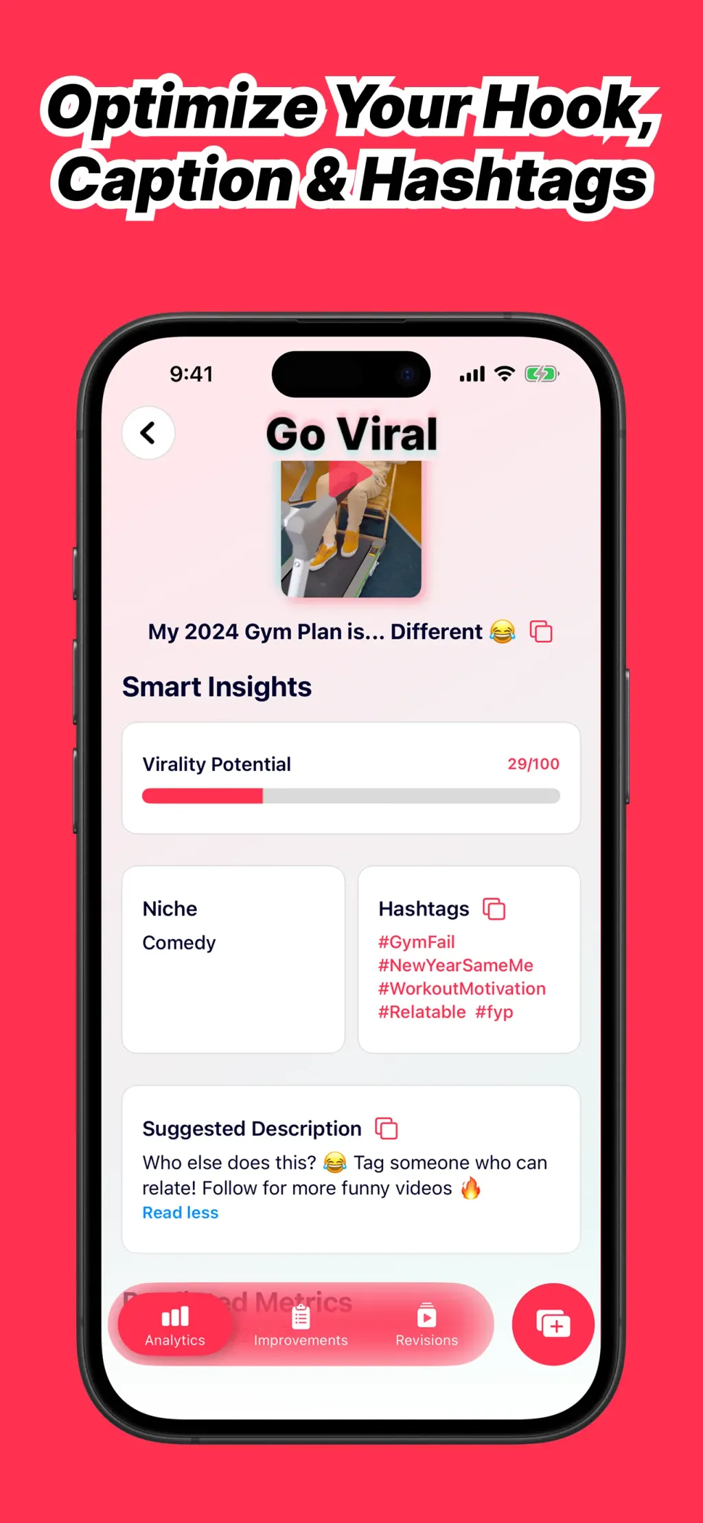 Go Viral: AI Creator Assistant App Store screenshot 6