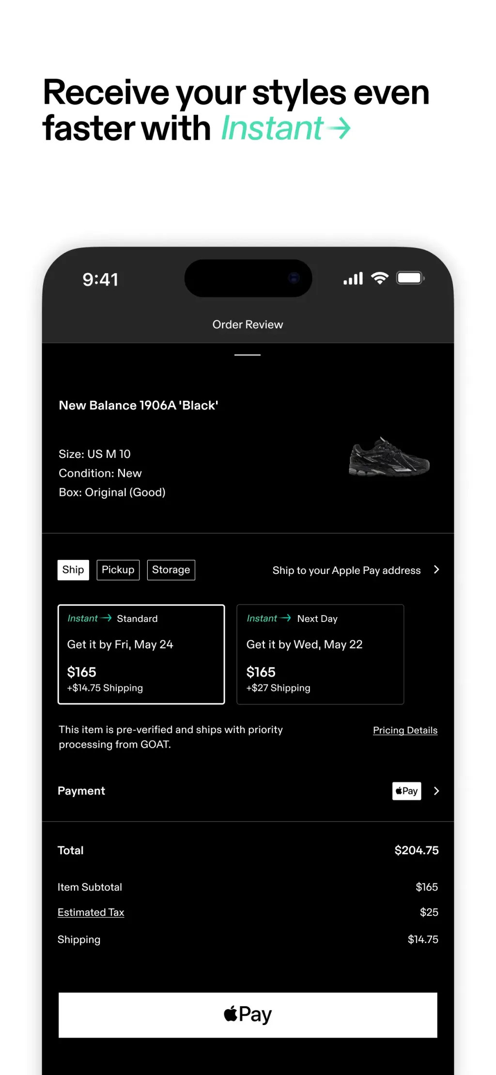 GOAT – Sneakers & Apparel App Store screenshot 7